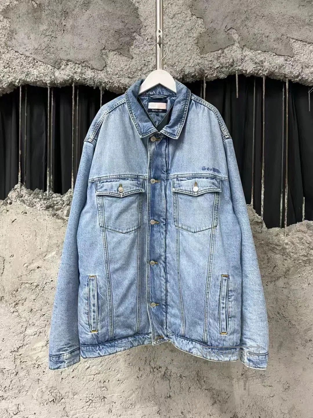 Martine Rose Martine Rose Denim Cotton Jacket. Size US L / EU 52-54 / 3 - 1 Thumbnail