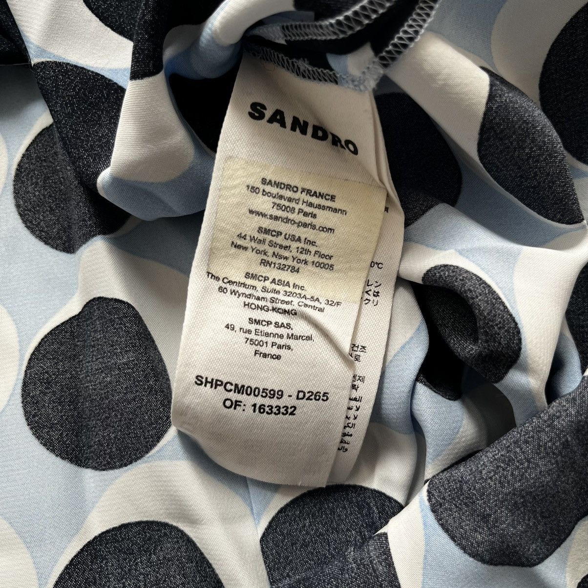 Sandro Sandro Polkadot Shirt Size US XL / EU 56 / 4 - 5 Thumbnail