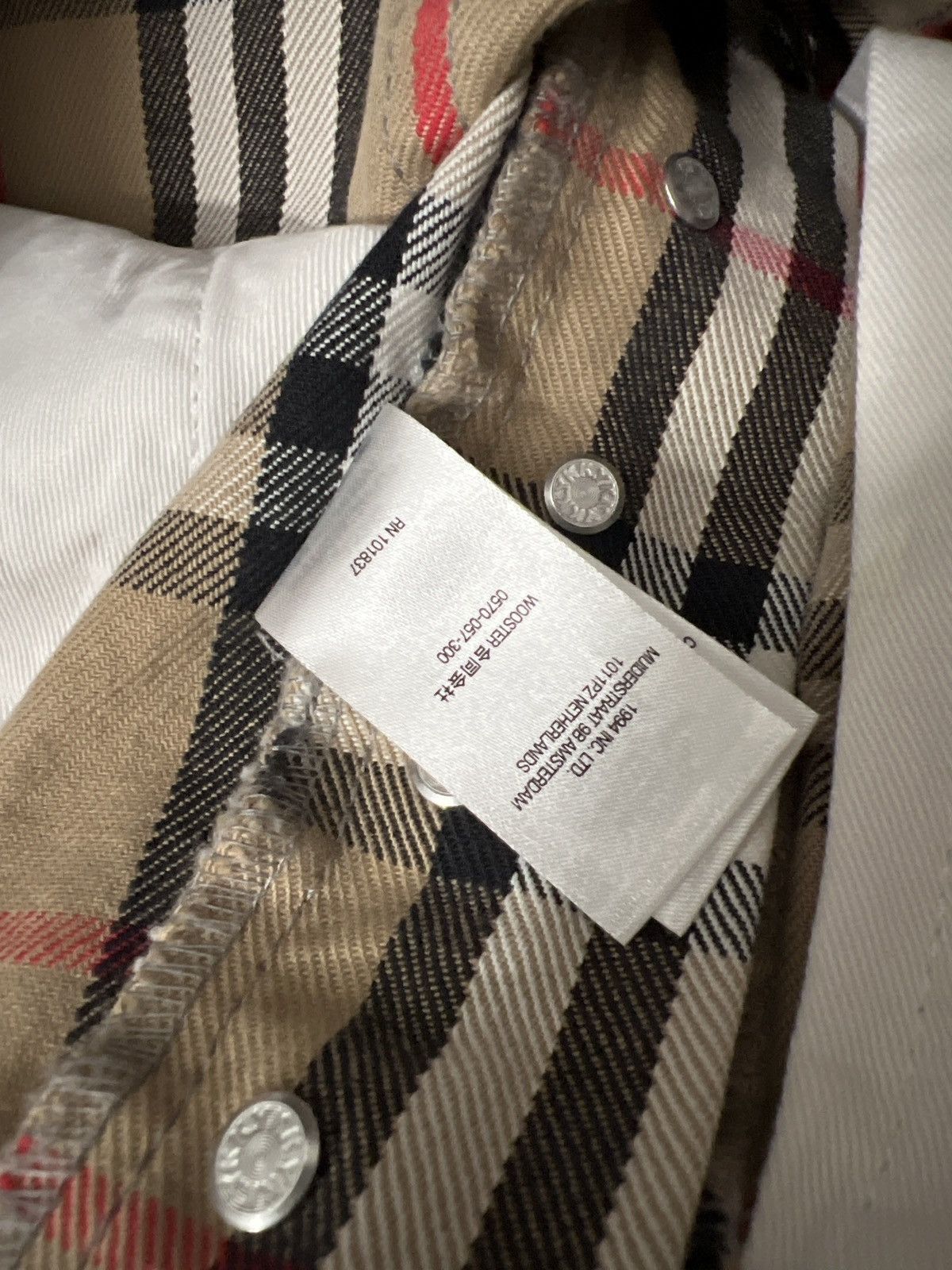 Burberry × Supreme Supreme x Burberry Size US 32 / EU 48 - 7 Thumbnail