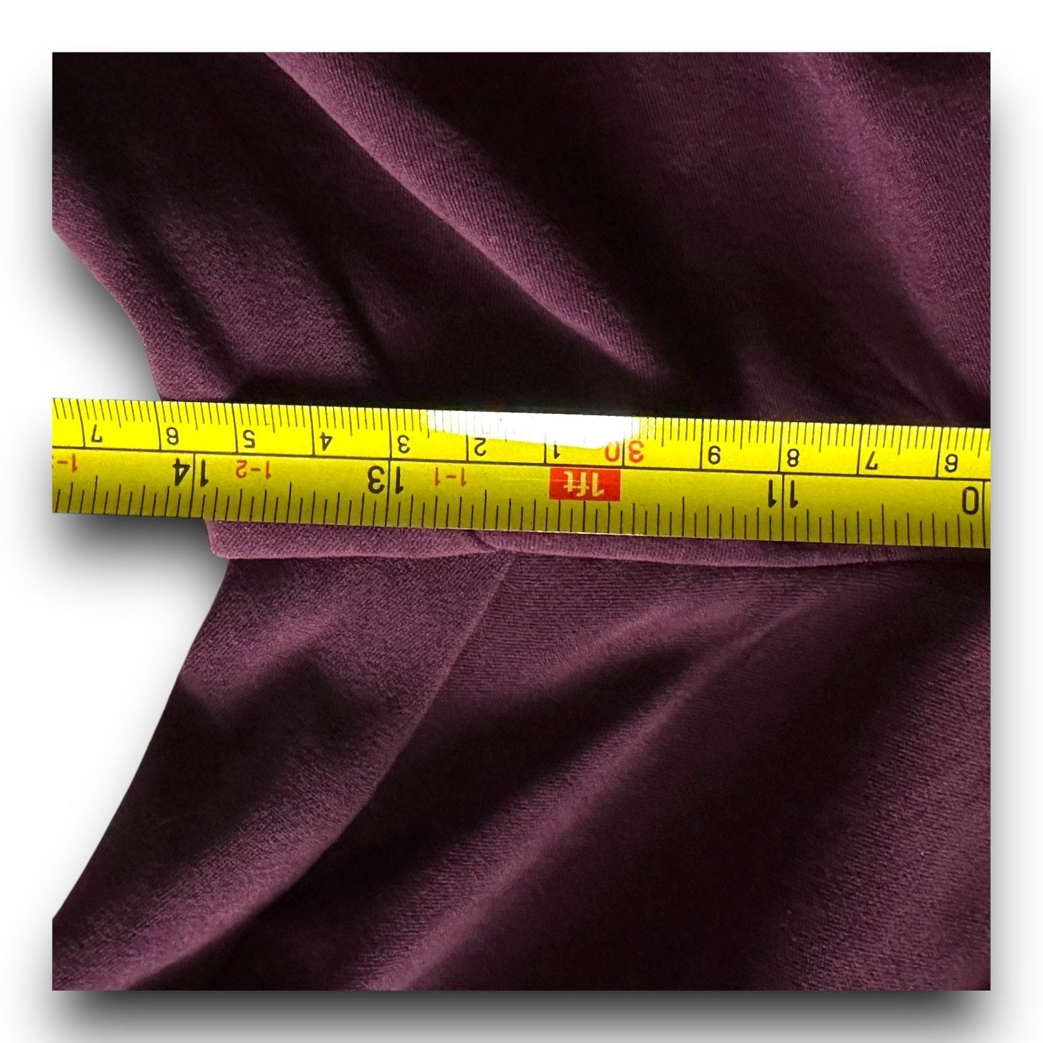 Charter Club Charter Club Petite 12P Womens Burgandy Velveteen Pants Clas Size 28" / US 6 / IT 42 - 7 Thumbnail