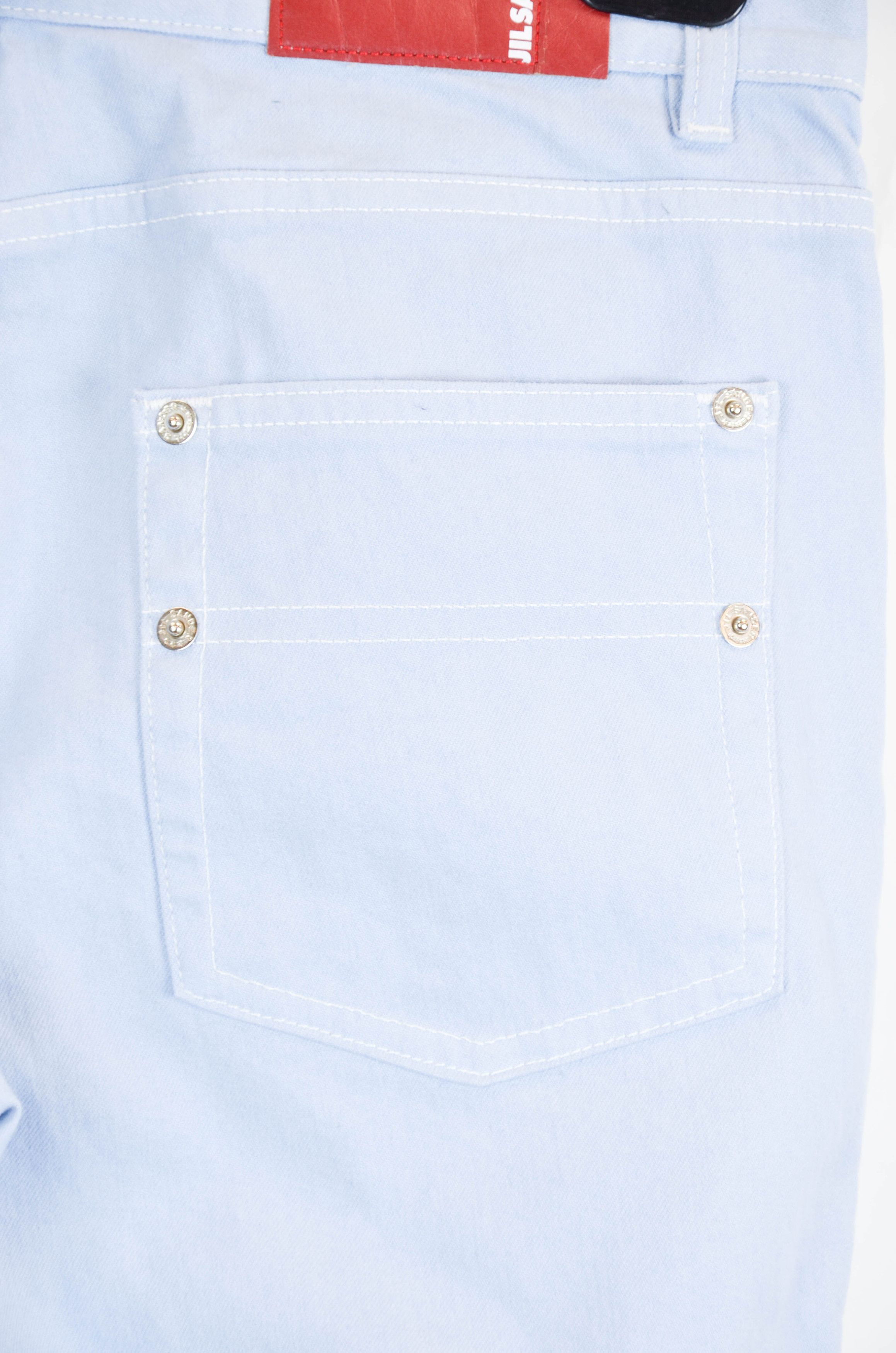 Jil Sander JIL SANDER Light Blue Straight Leg Pants – Size 29 Size US 29 - 12 Thumbnail