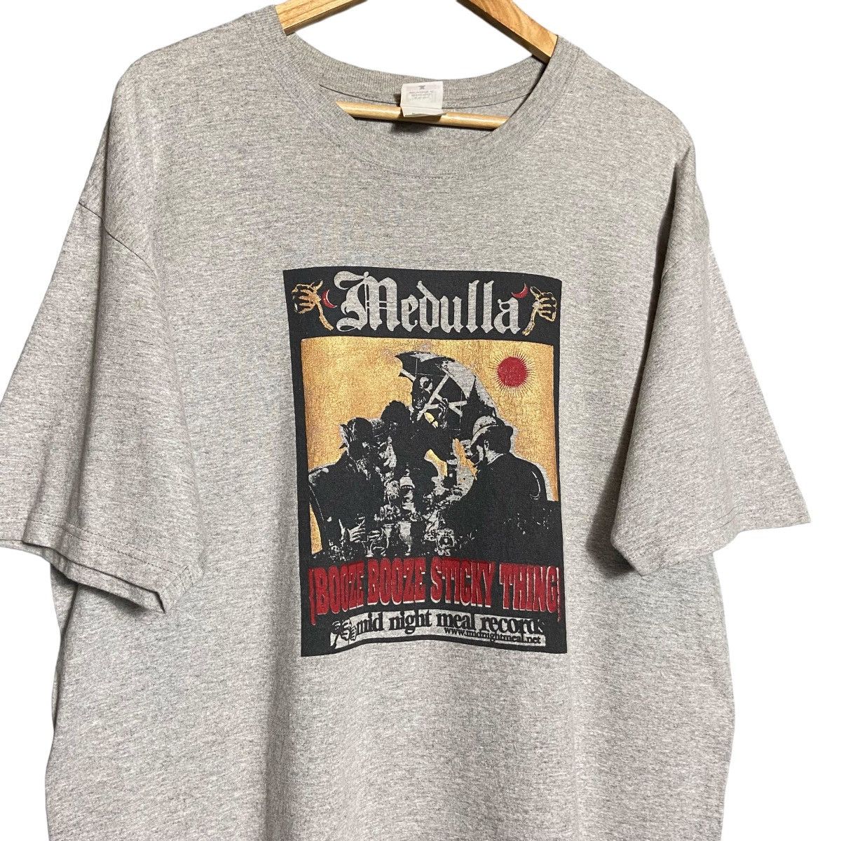 Vintage Medulla Midnight Meal Records Japanese Rap Tee