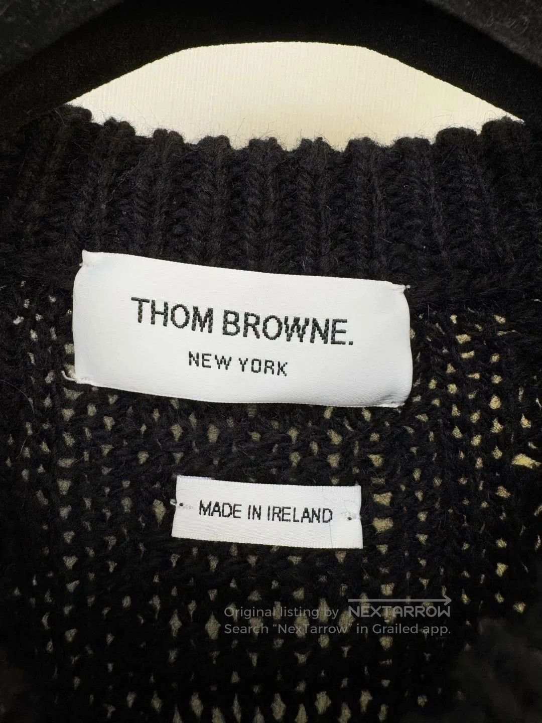Thom Browne thom browne cable knit wool sweater. Size US M / EU 48-50 / 2 - 2 Thumbnail