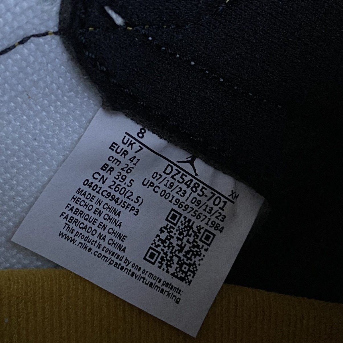 Nike Nike Air Jordan 1 Yellow Orche Size US 8 / EU 41 - 13 Thumbnail