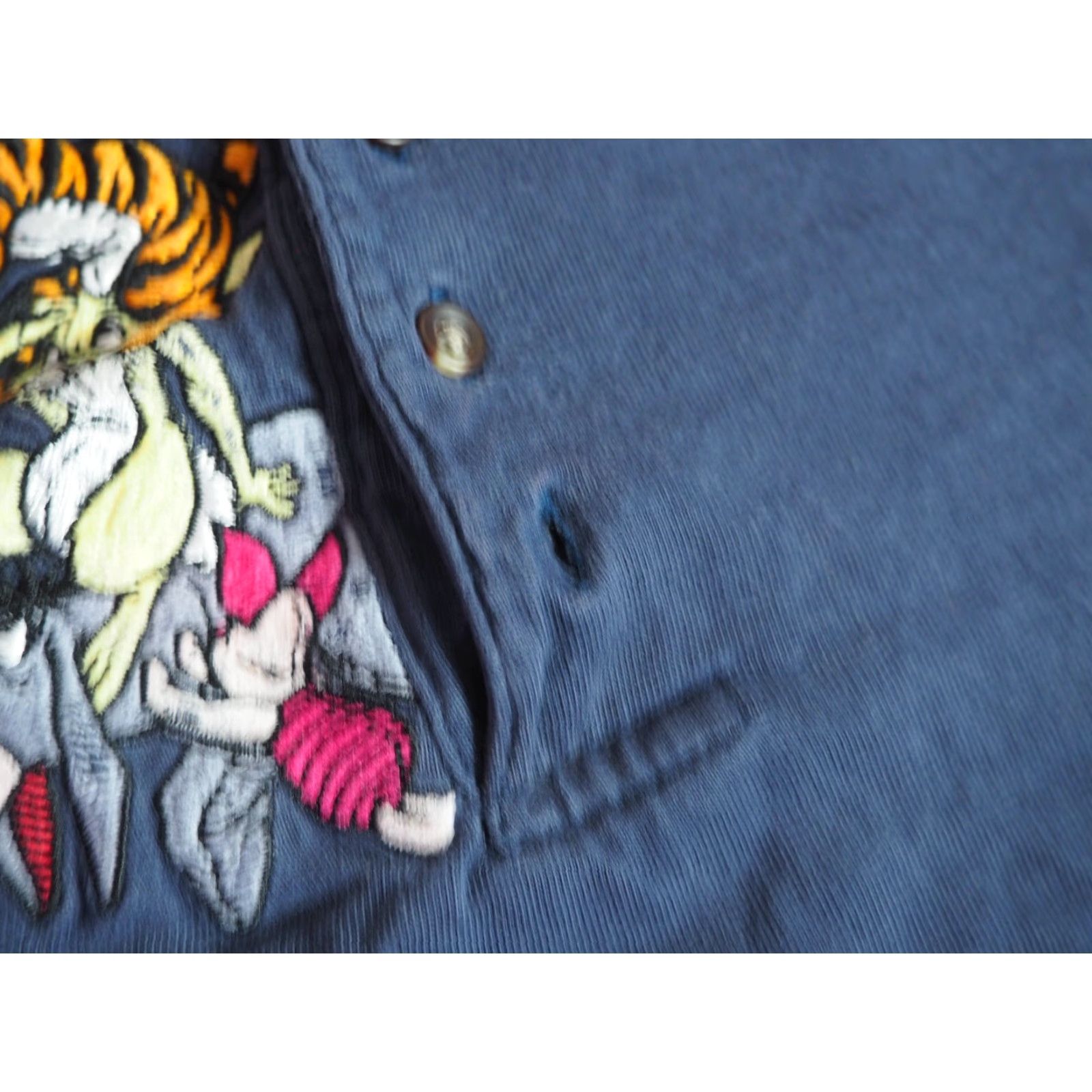 Disney VTG 90s Disney MICKEY INC Winnie Pooh Henley Blue Faded L/S Tee T-Shirt XL Unisex Blue 1990s Embellished Tee Mens Womens Boys Girls XL Size US XL / EU 56 / 4 - 6 Thumbnail