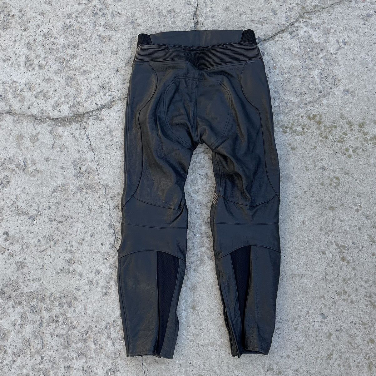 Leather × Vintage Vintage Leather Pants Polo Moto 90s Y2K Style USA Size US 34 / EU 50 - 2 Thumbnail
