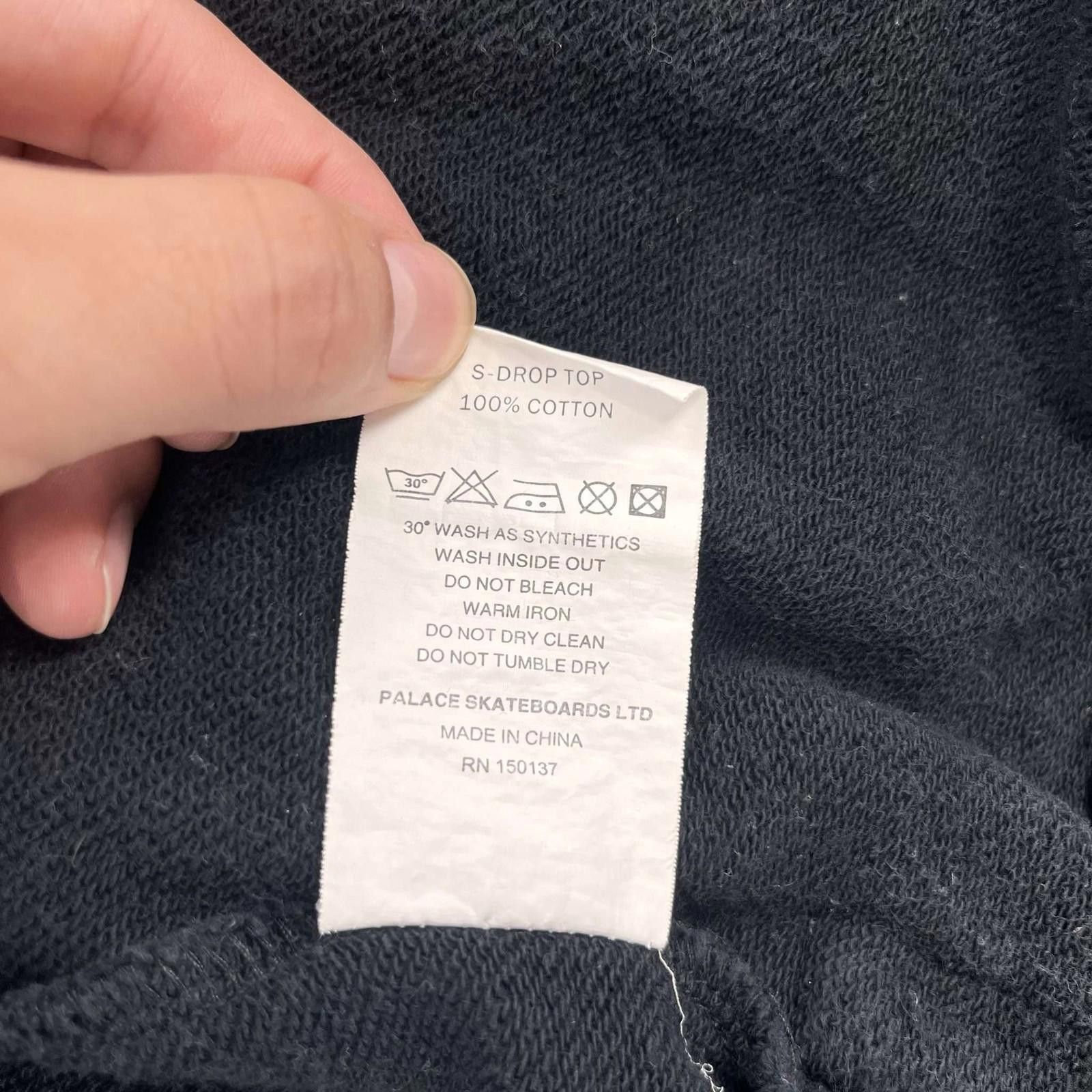 Palace Palace S-Drop Top Black M Used Size US M / EU 48-50 / 2 - 7 Thumbnail