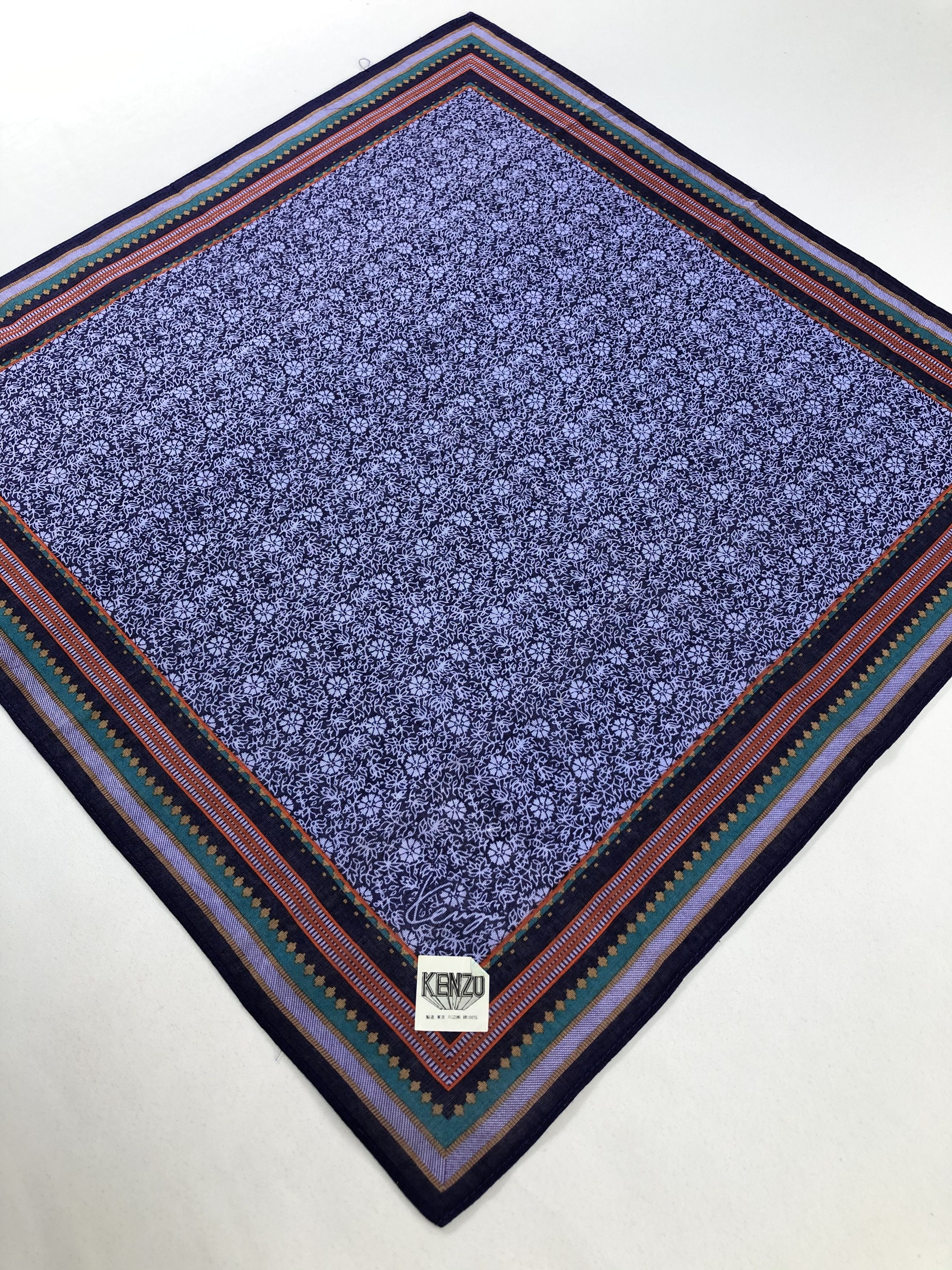 Kenzo × Vintage Kenzo Handkerchief / Bandana / Neckerchief Size ONE SIZE - 3 Thumbnail