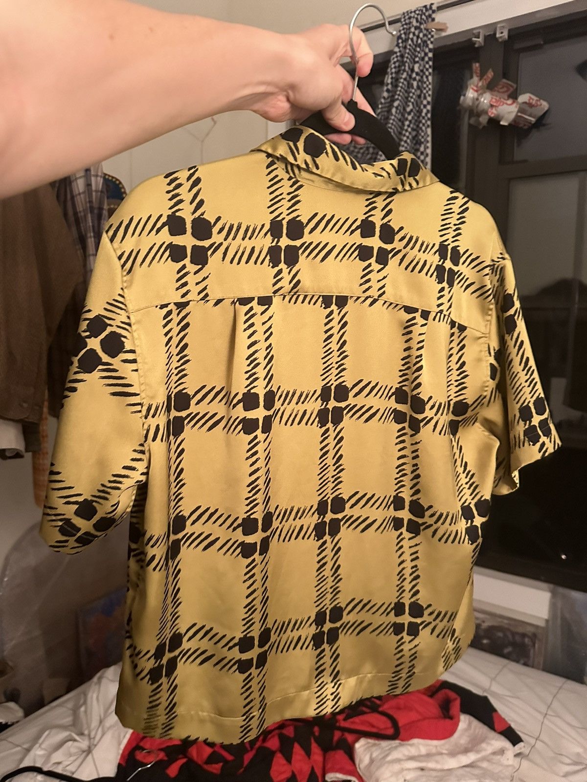 Marni × Uniqlo Marni x Uniqlo collab painted check button up Size US S / EU 44-46 / 1 - 3 Thumbnail