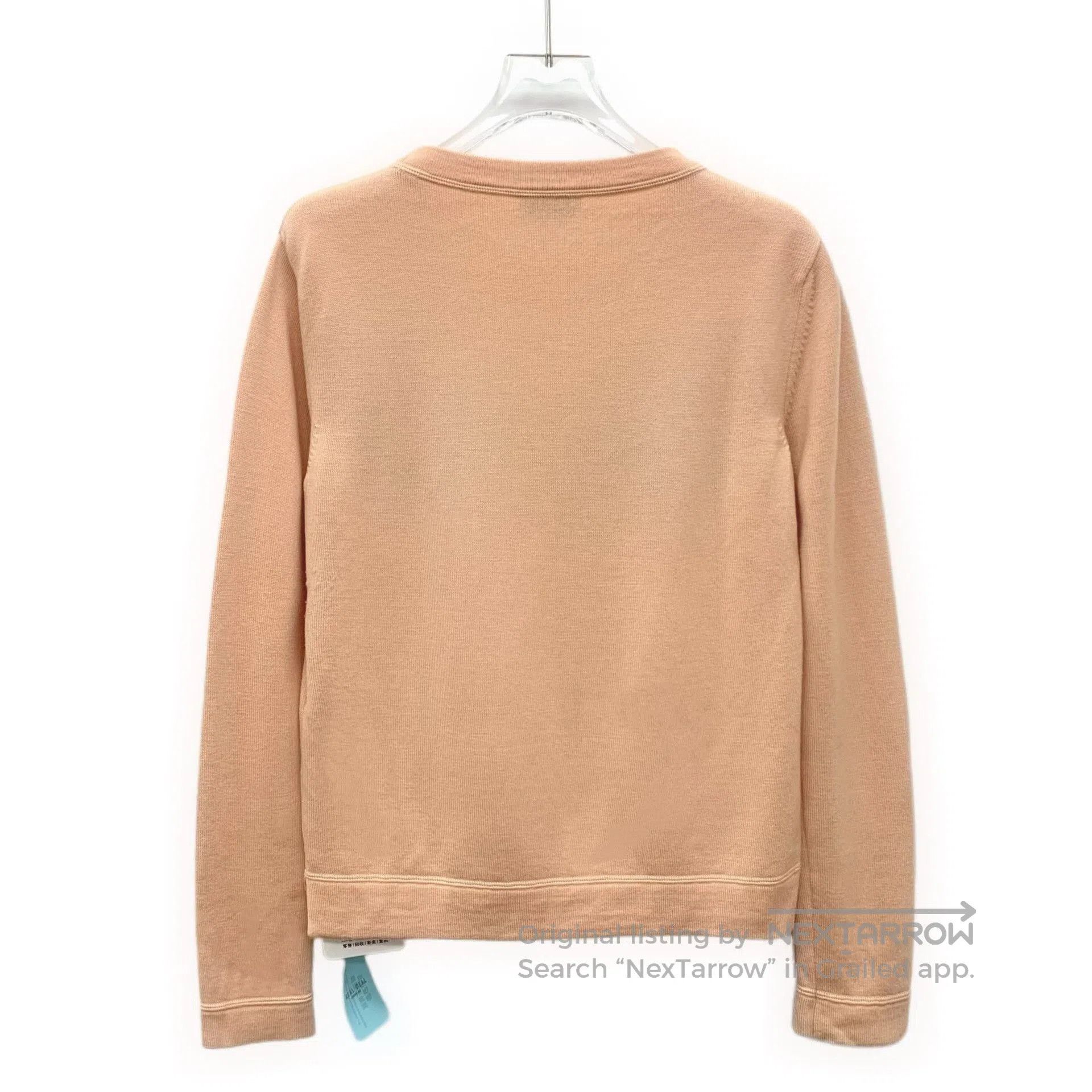Fendi Fendi Nude Pink Feather Monster Eye Wool Sweater. Size S / US 4 / IT 40 - 2 Thumbnail