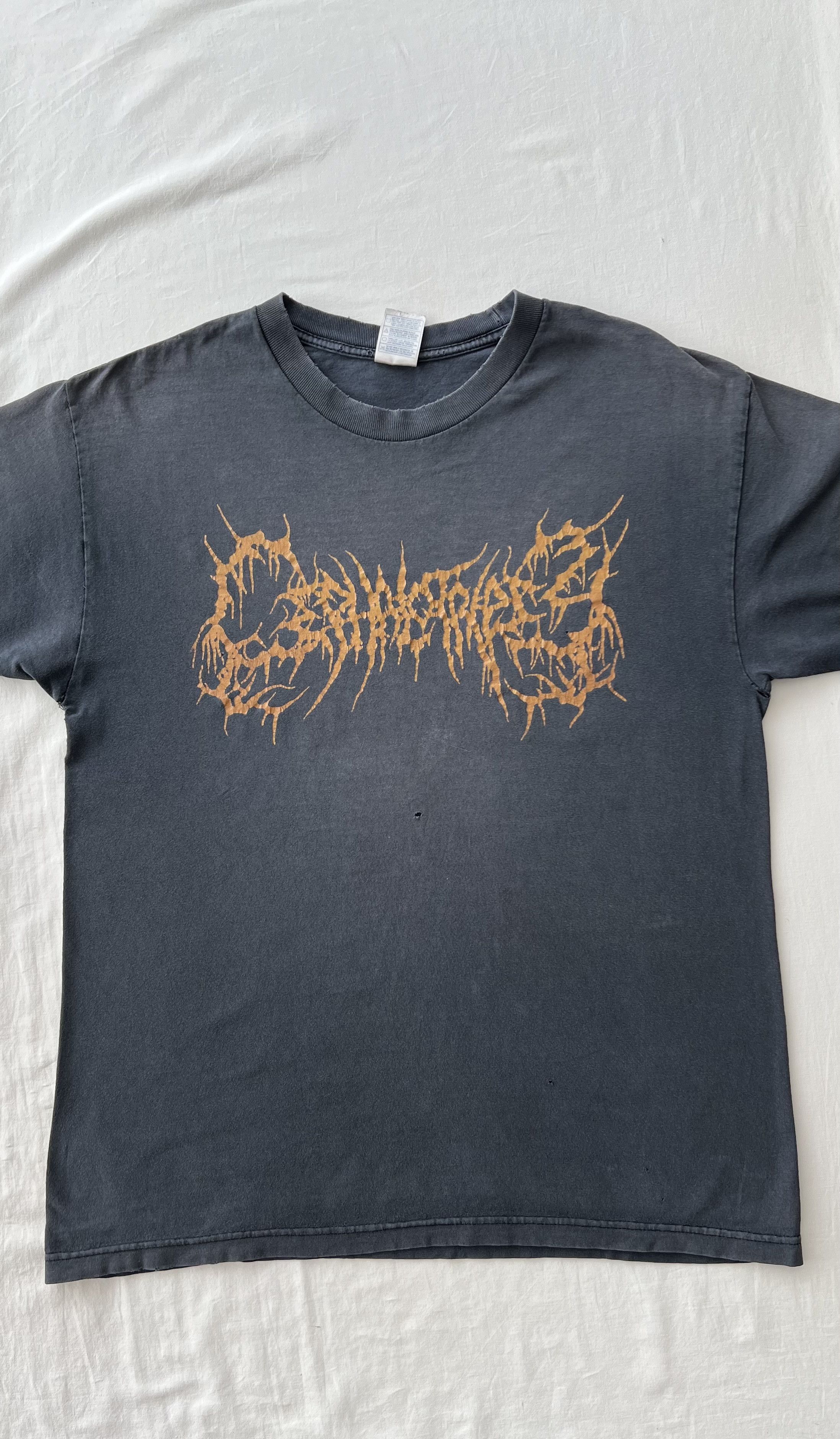Band Tees Vintage 2000s Cephalotripsy Inoculated Prosthesis Death Tee Size US L / EU 52-54 / 3 - 5 Thumbnail