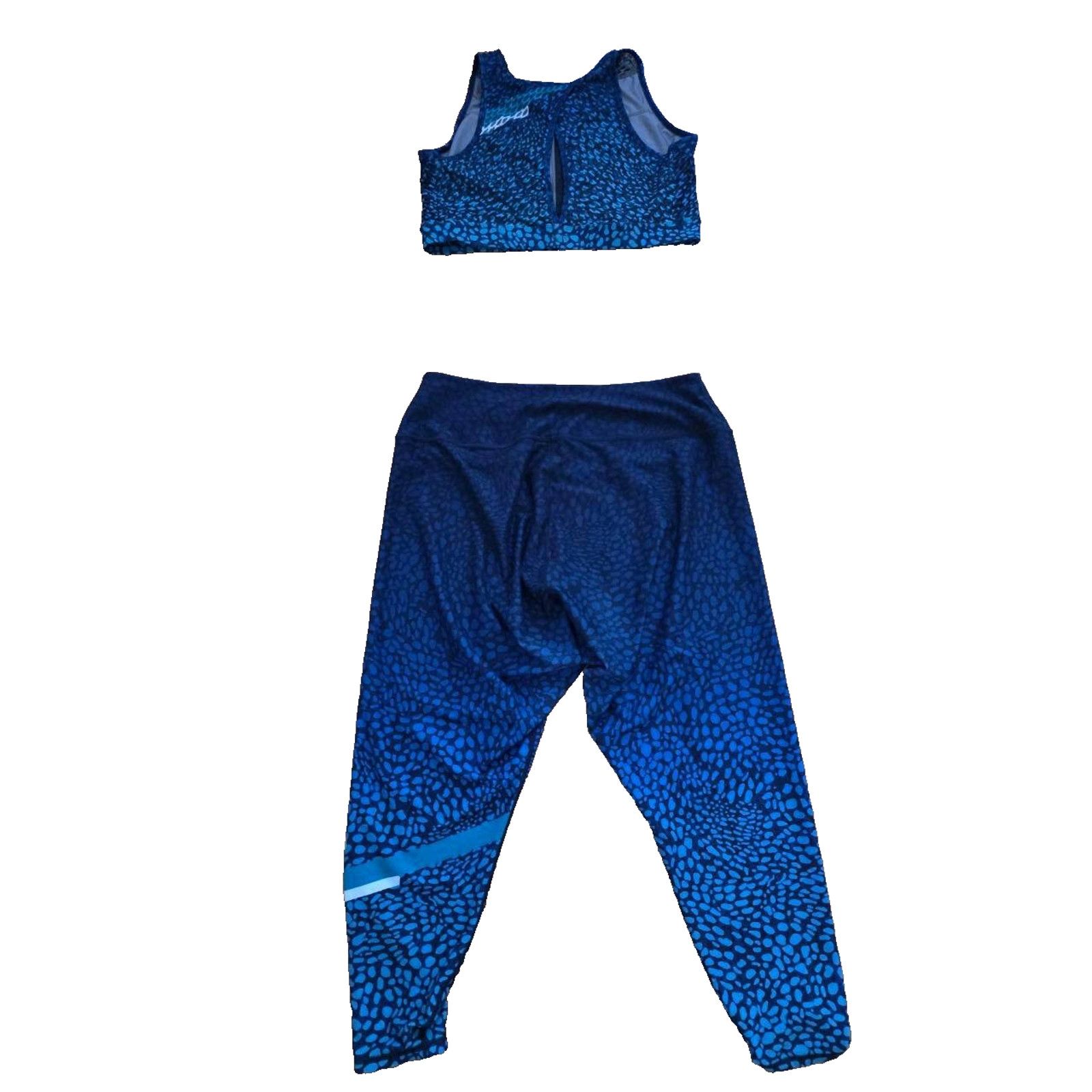 Peloton Peloton WITH blue bra and leggings SET Blue 2X A001267 Size 28" / US 6 / IT 42 - 4 Thumbnail