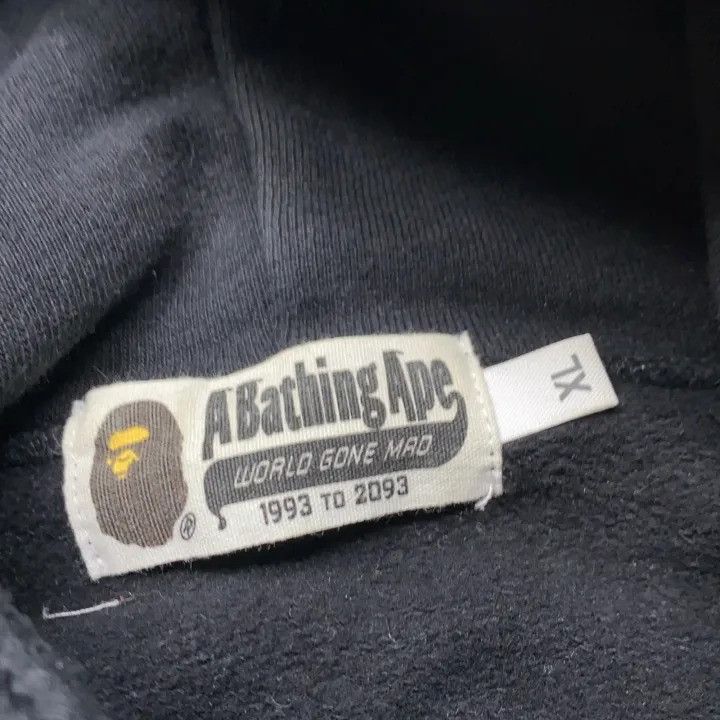Bape BAPE Men's Black Baby Milo Logo Pullover Hoodie Size US XL / EU 56 / 4 - 3 Thumbnail
