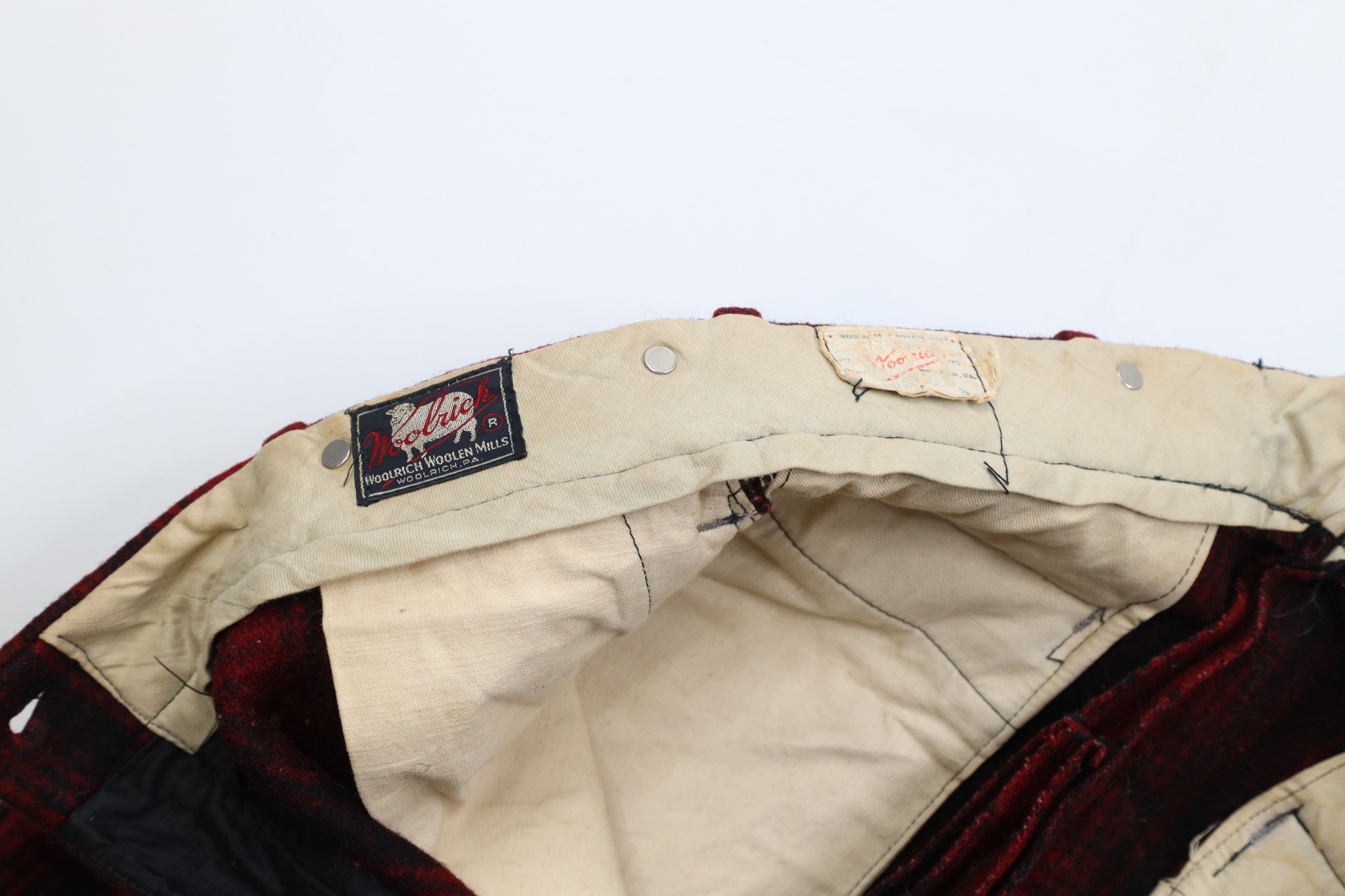 Woolrich Woolen Mills Vintage 60s Woolrich Knee Mackinaw Wool Joggers Pants USA Size US 32 / EU 48 - 10 Thumbnail
