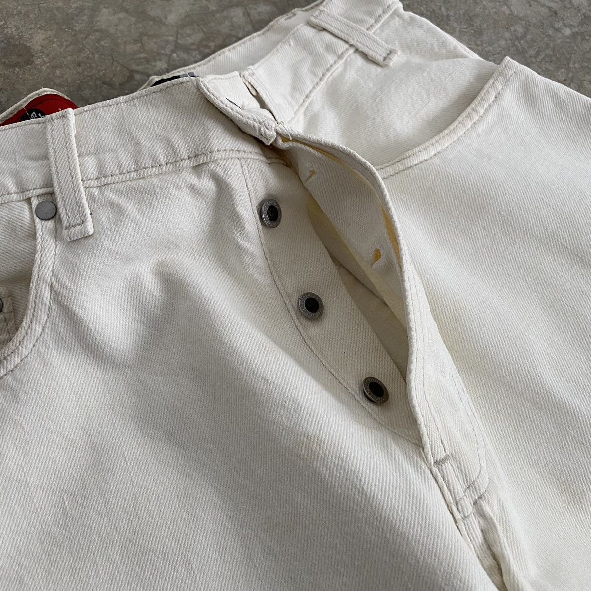 Levi's VTG 1993 Levis Silvertab Loose Baggy Denim Shorts Jorts Size US 32 / EU 48 - 10 Thumbnail