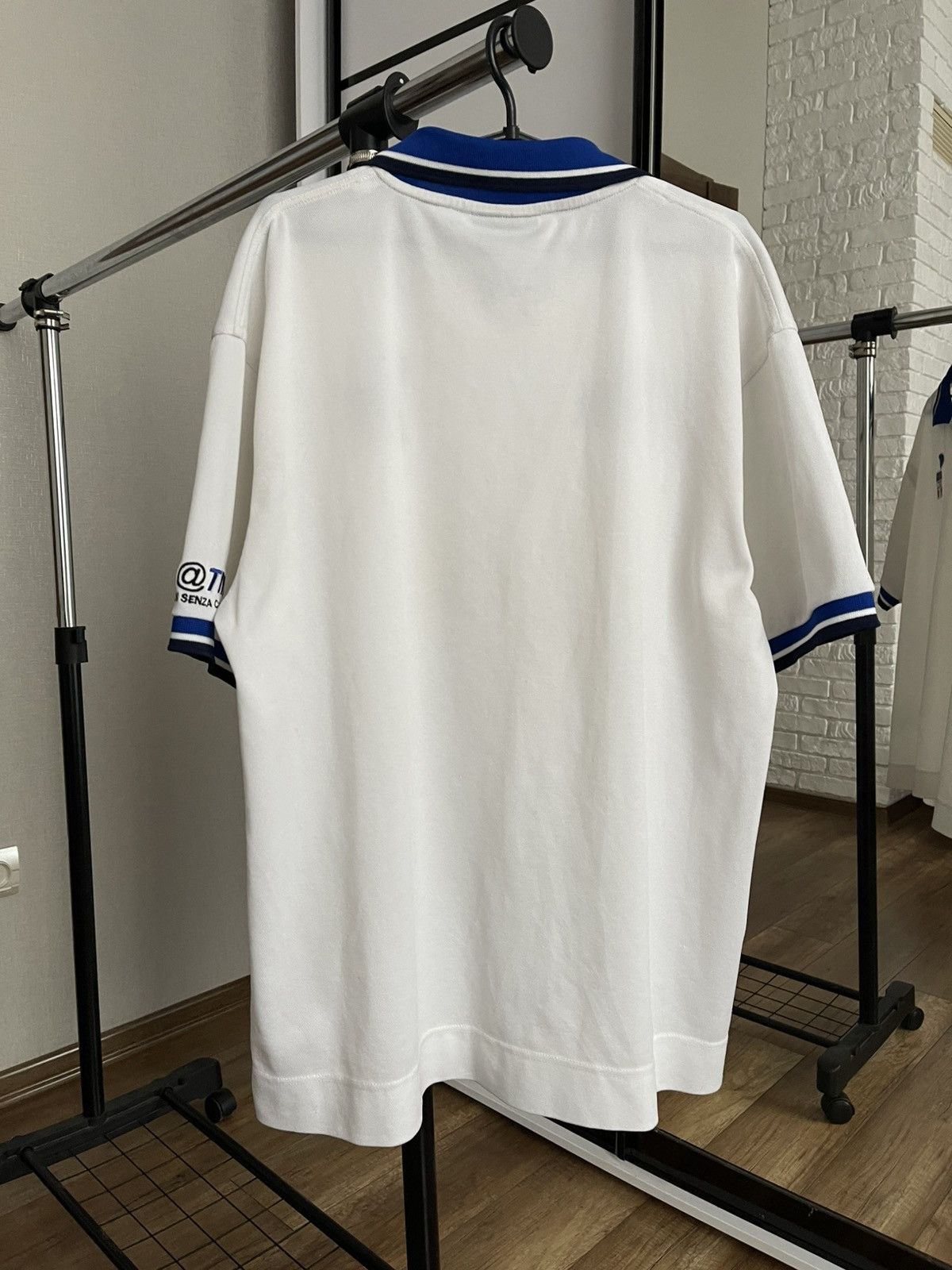 Kappa 1999/2000 Kappa Italy Training Vintage Soccer Jersey Shirt Size US XL / EU 56 / 4 - 4 Thumbnail