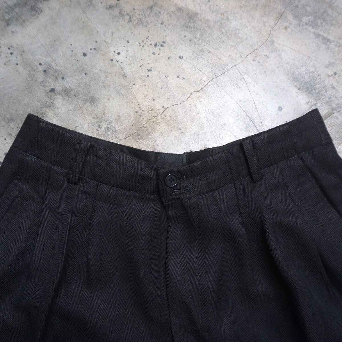 Issey Miyake × Japanese Brand × Tete Homme Vintage Tete Homme Katoh Kazutaka wide pant Size US 29 - 3 Thumbnail