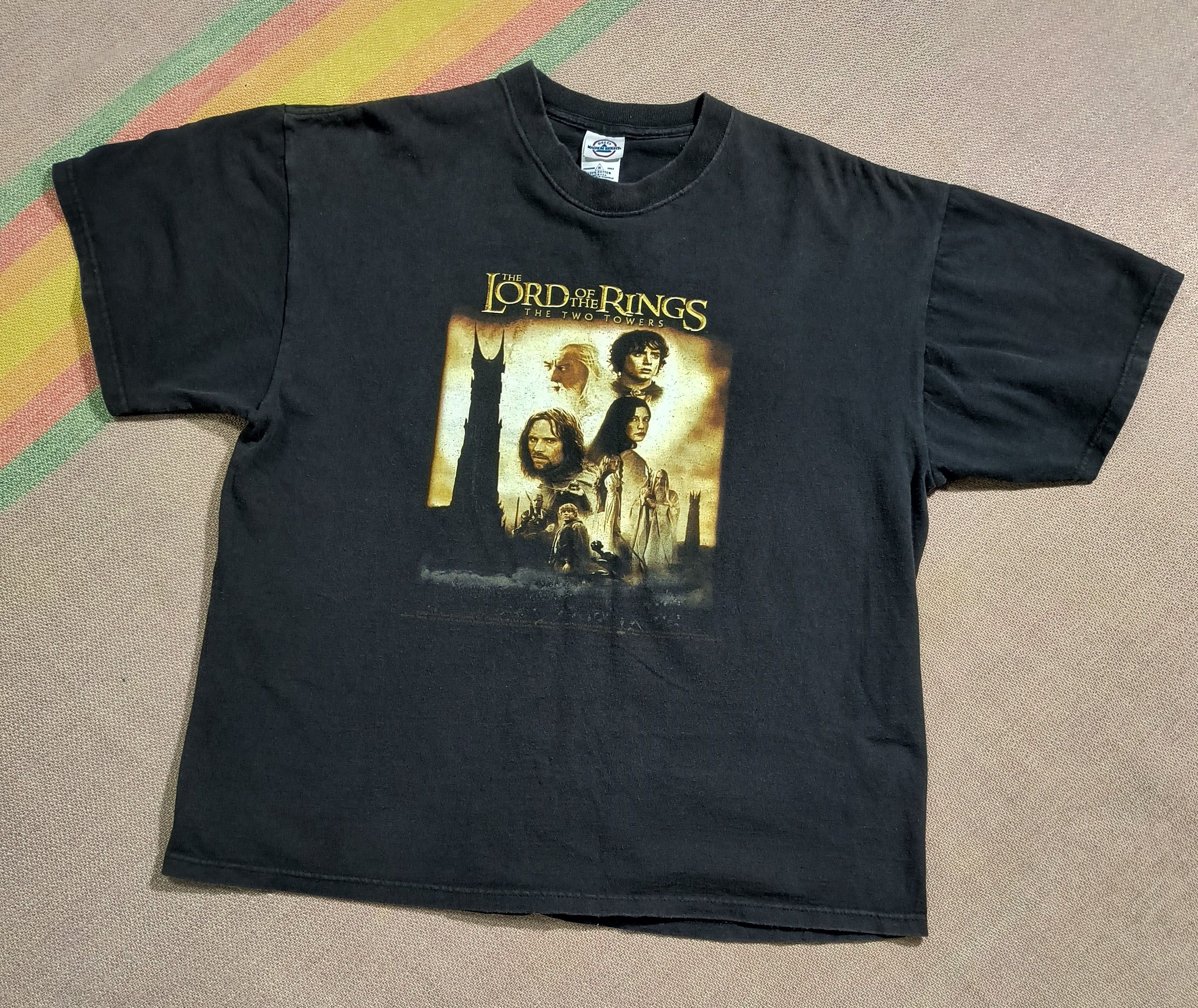 Delta Vintage Y2K Lord of the rings 2002 tee Size US XL / EU 56 / 4 - 2 Thumbnail