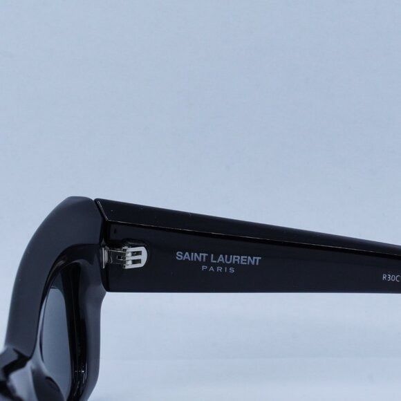 Saint Laurent Paris 🕶️ New Saint Laurent SL702 001 Sunglasses - Black Frame Size ONE SIZE - 7 Thumbnail