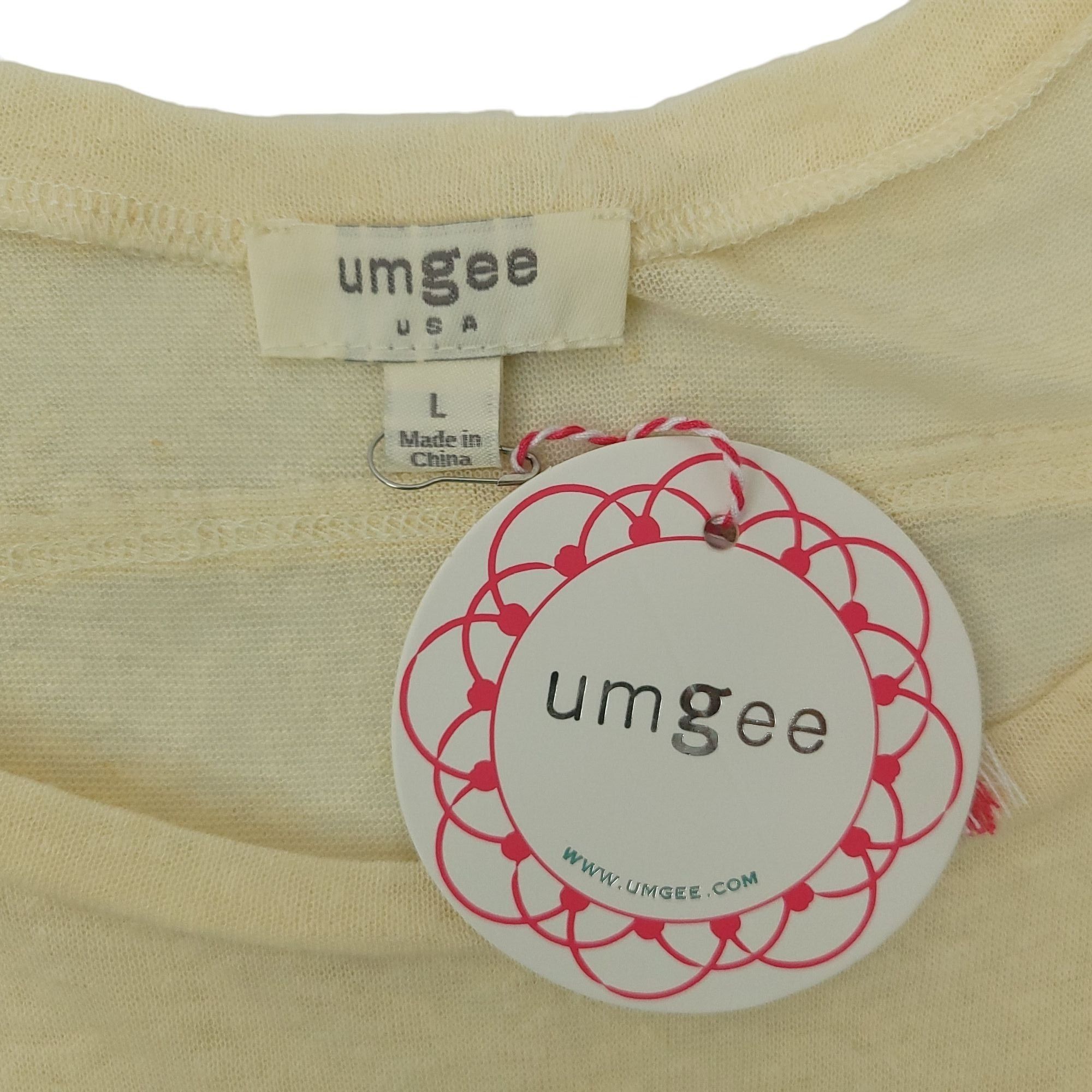 Other Umgee Boho Dress L Cream Sleeveless Leopard Print Animal Mix Size L / US 10 / IT 46 - 7 Thumbnail