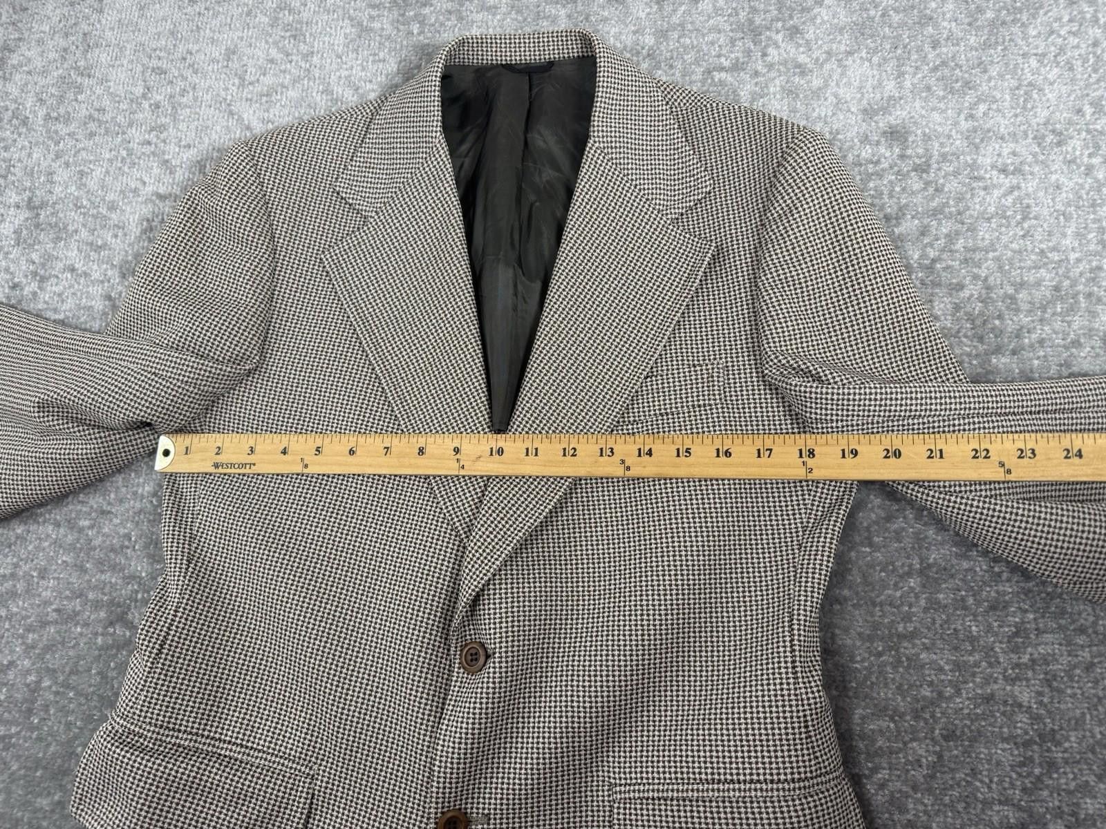 Other Vtg 60s 70s Blazer Jacket John Blair Mens 42 Leisure Suit Size 34R - 7 Thumbnail