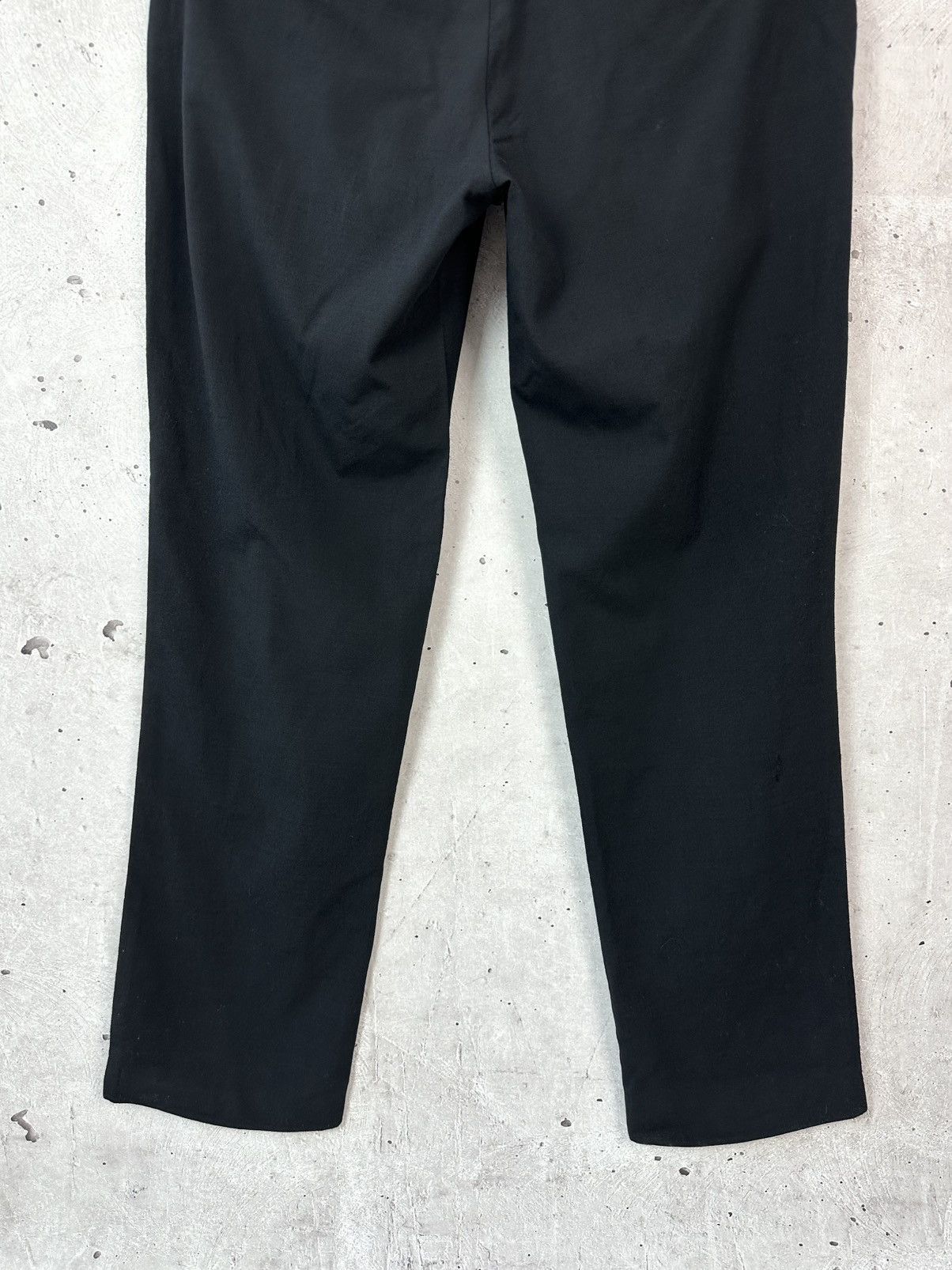 Tagliatore Tagliatore Black Wool Straight Men’s Dress Pants Size US 33 - 8 Thumbnail