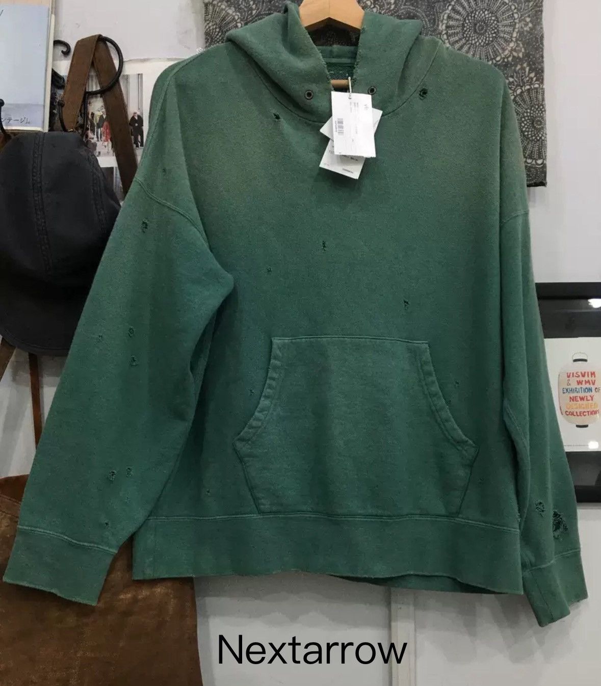 Visvim Amplus Hoodie Visvim Uneven Dye Hoodie VISVIM 21SS AMPLUS