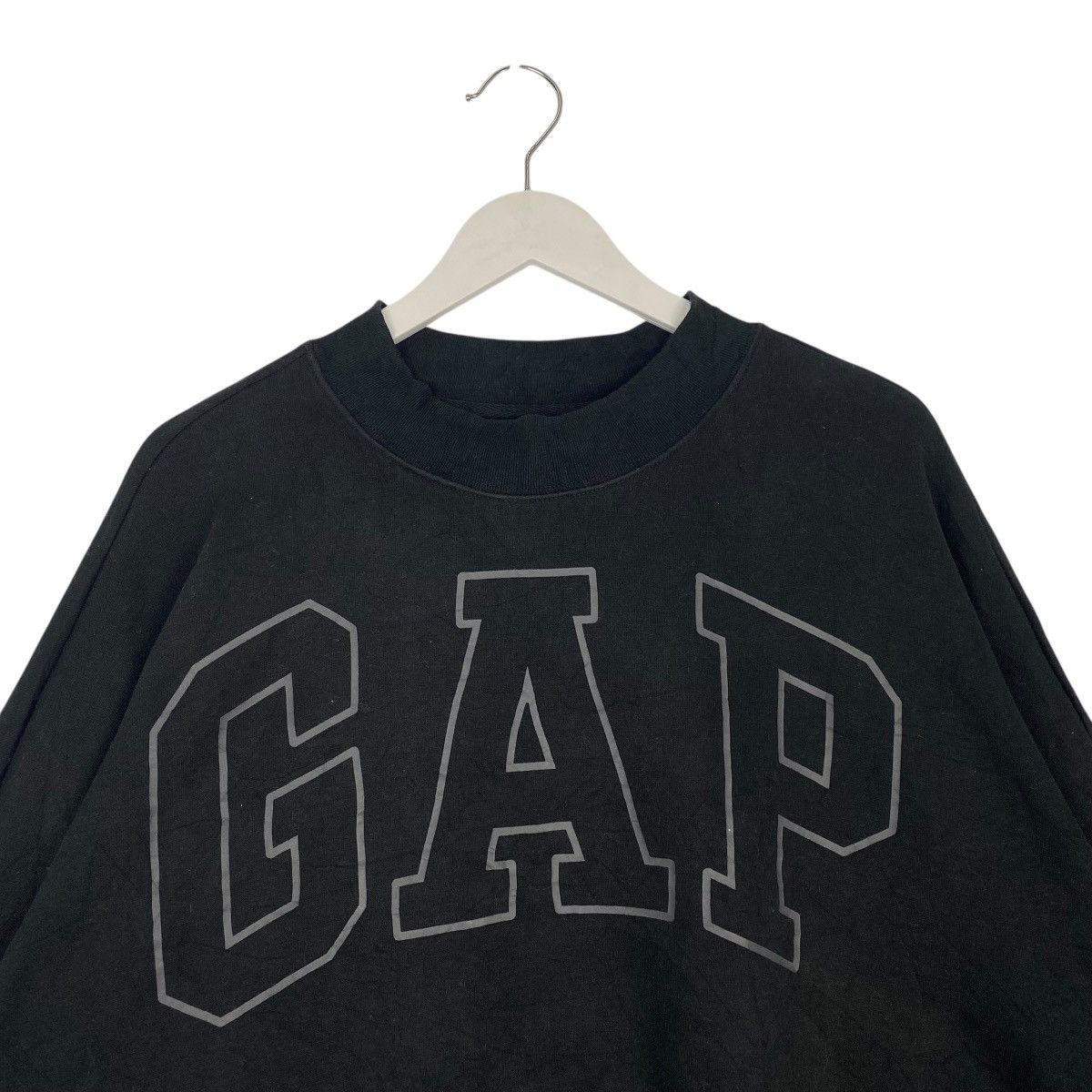 Other Vintage GAP Big Logo Printed Black Pullover Jumper Size L Size US L / EU 52-54 / 3 - 4 Thumbnail