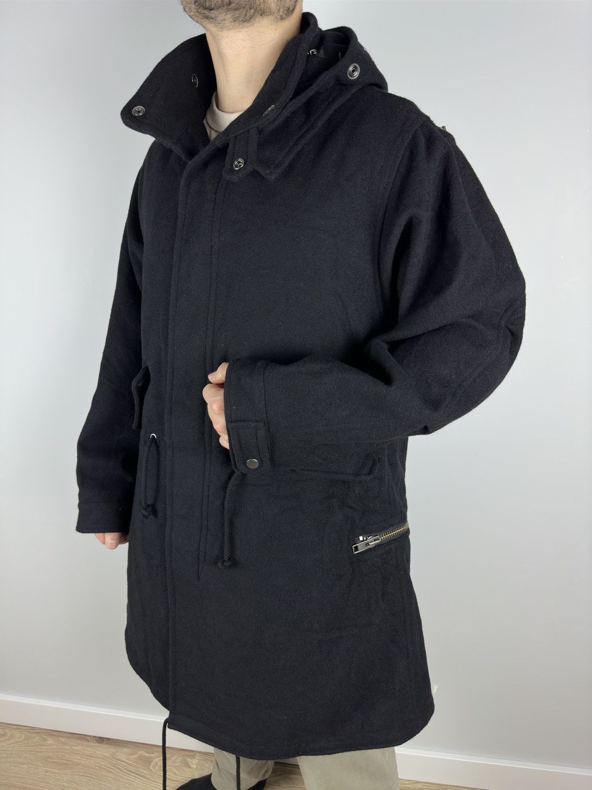 Yohji Yamamoto YOHJI YAMAMOTO Pour Homme 14AW ARCHIVAL Trench Coat Zipper Size US M / EU 48-50 / 2 - 1 Thumbnail