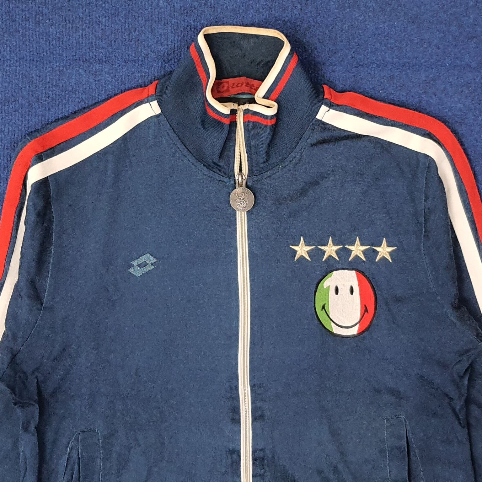 Lotto Sport Vintage Lotto Italia Zipper Track Suit C254N28 Size US M / EU 48-50 / 2 - 2 Thumbnail