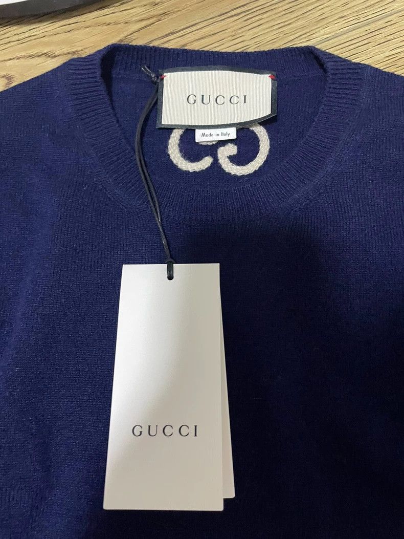 Gucci Gucci Men's cashmere sweater 2501-Nextarrow Size US XS / EU 42 / 0 - 3 Thumbnail