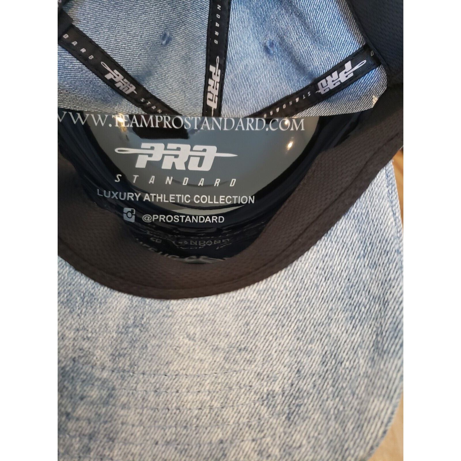 Pro Standard Dallas Cowboys Hat Denim Strap Strapback Blue Pro Standard Size ONE SIZE - 6 Thumbnail