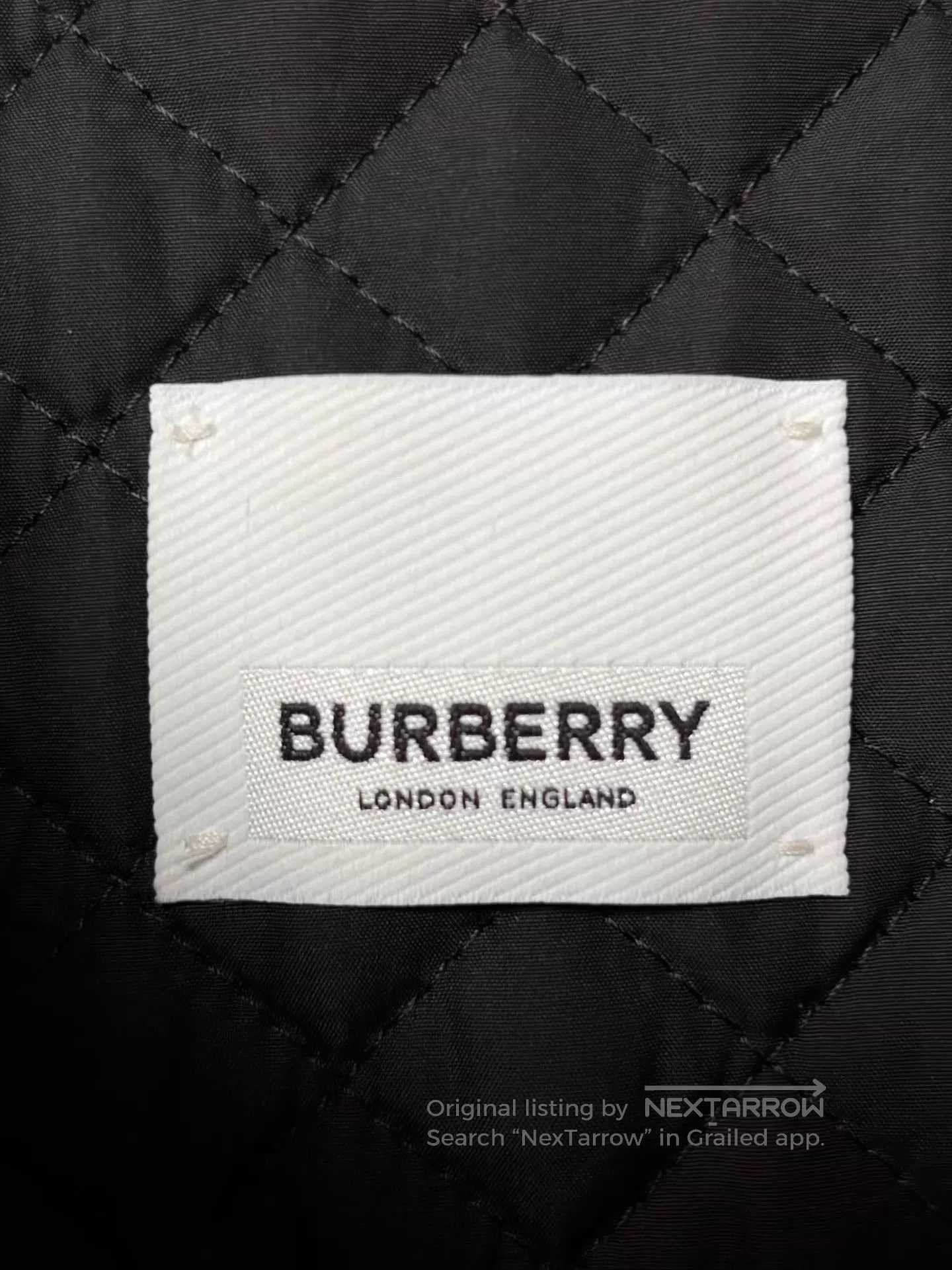 Burberry Black Corduroy Collar Button-Up Light Jacket S. Size US S / EU 44-46 / 1 - 3 Thumbnail