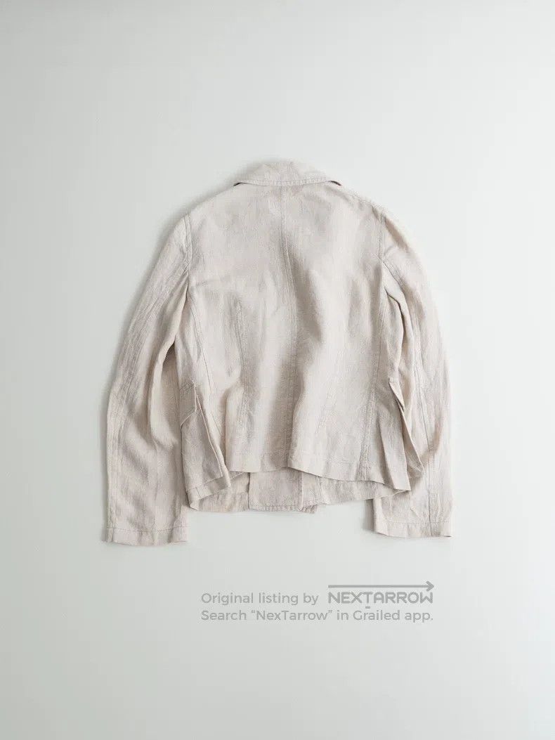 Comme des Garcons Comme Des Garcons Beige linen coat Size M / US 6-8 / IT 42-44 - 2 Thumbnail