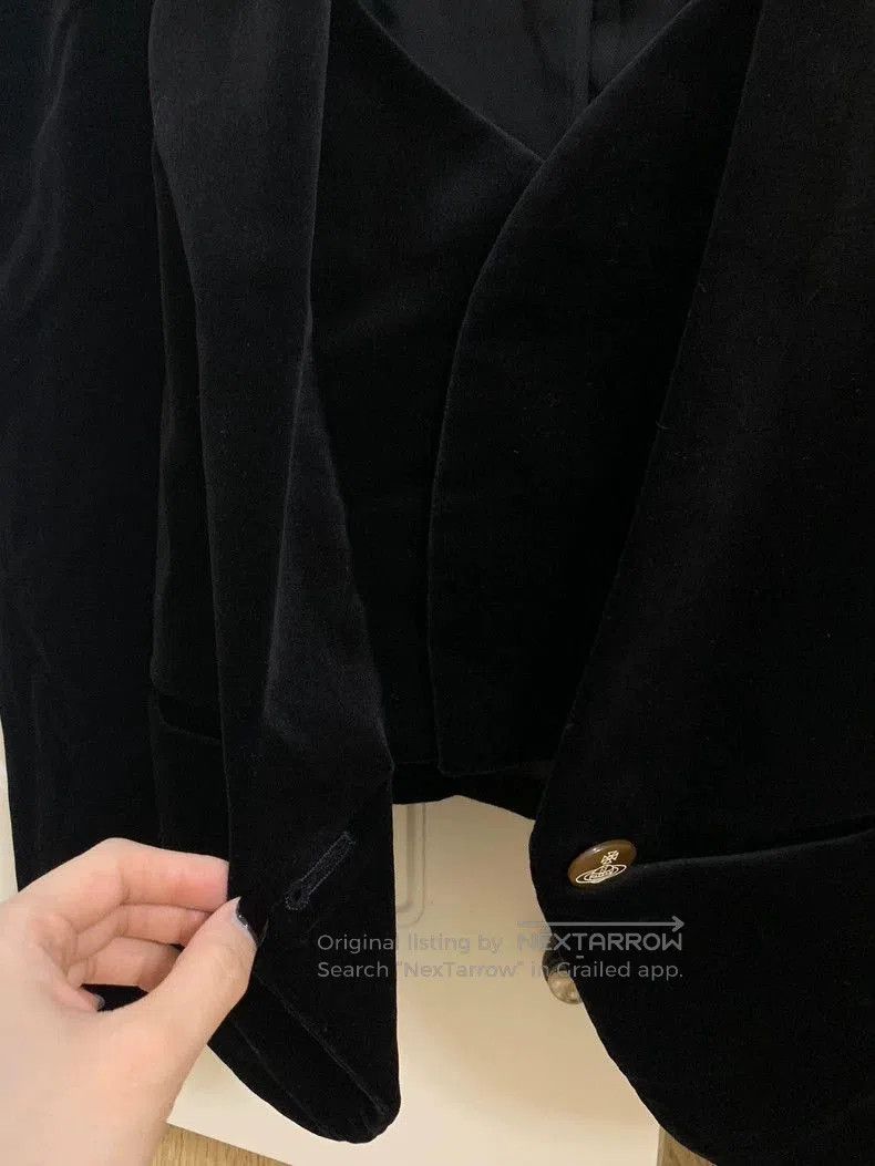 Vivienne Westwood Vivienne Westwood Heart Velvet Blazer Coat . Size US M / EU 48-50 / 2 - 6 Thumbnail