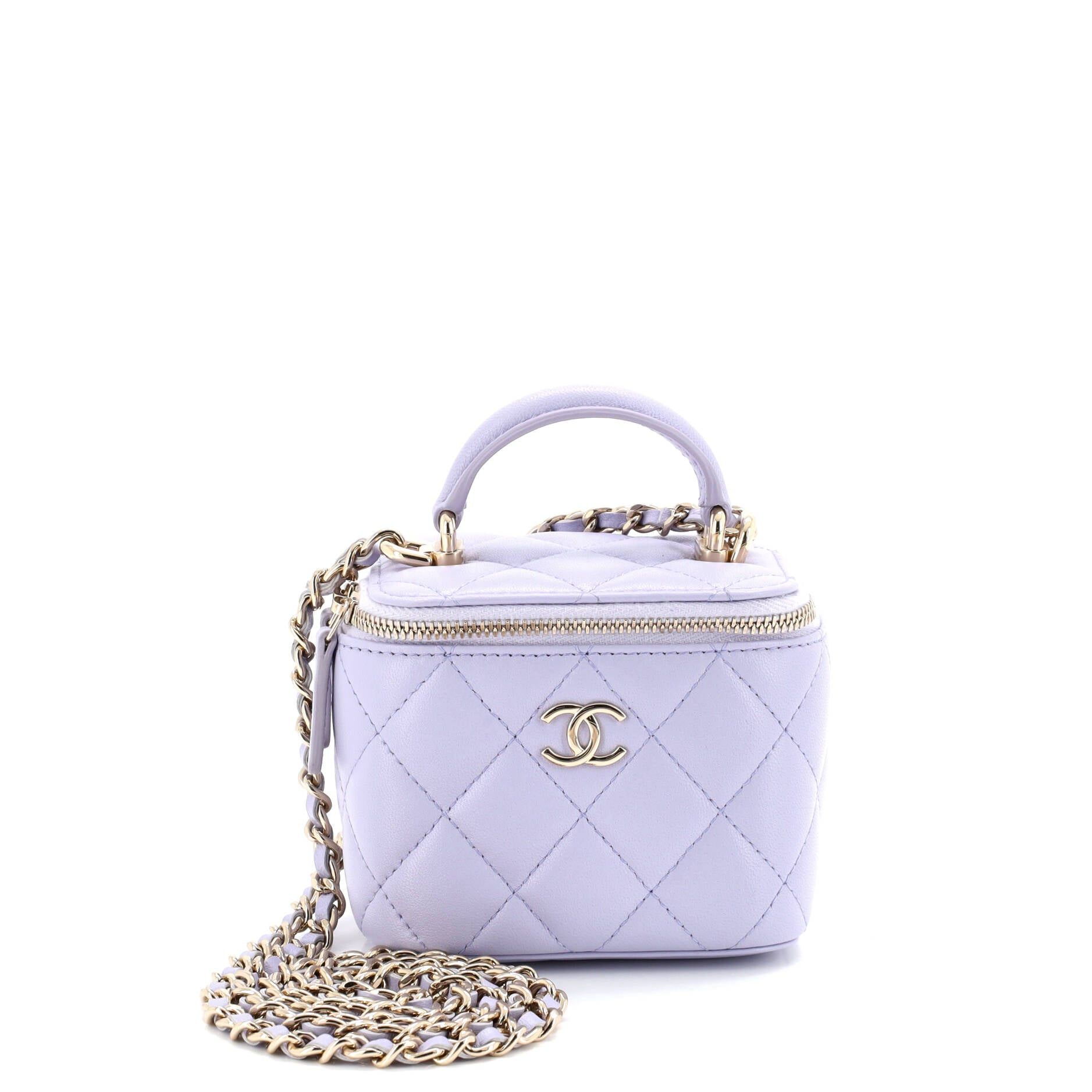 Chanel Classic Top Handle Vanity Case with Chain Size ONE SIZE - 1 Thumbnail