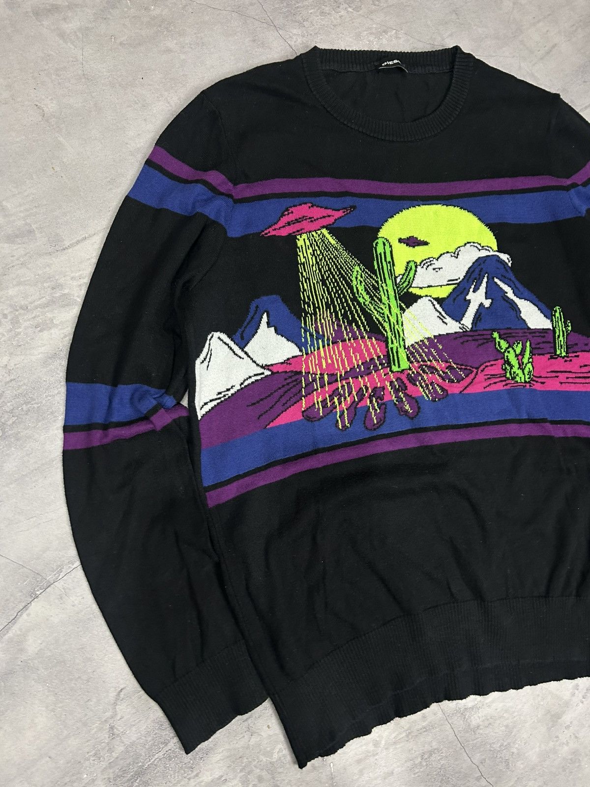 Diesel Rare Diesel alien sweater Size US M / EU 48-50 / 2 - 3 Thumbnail
