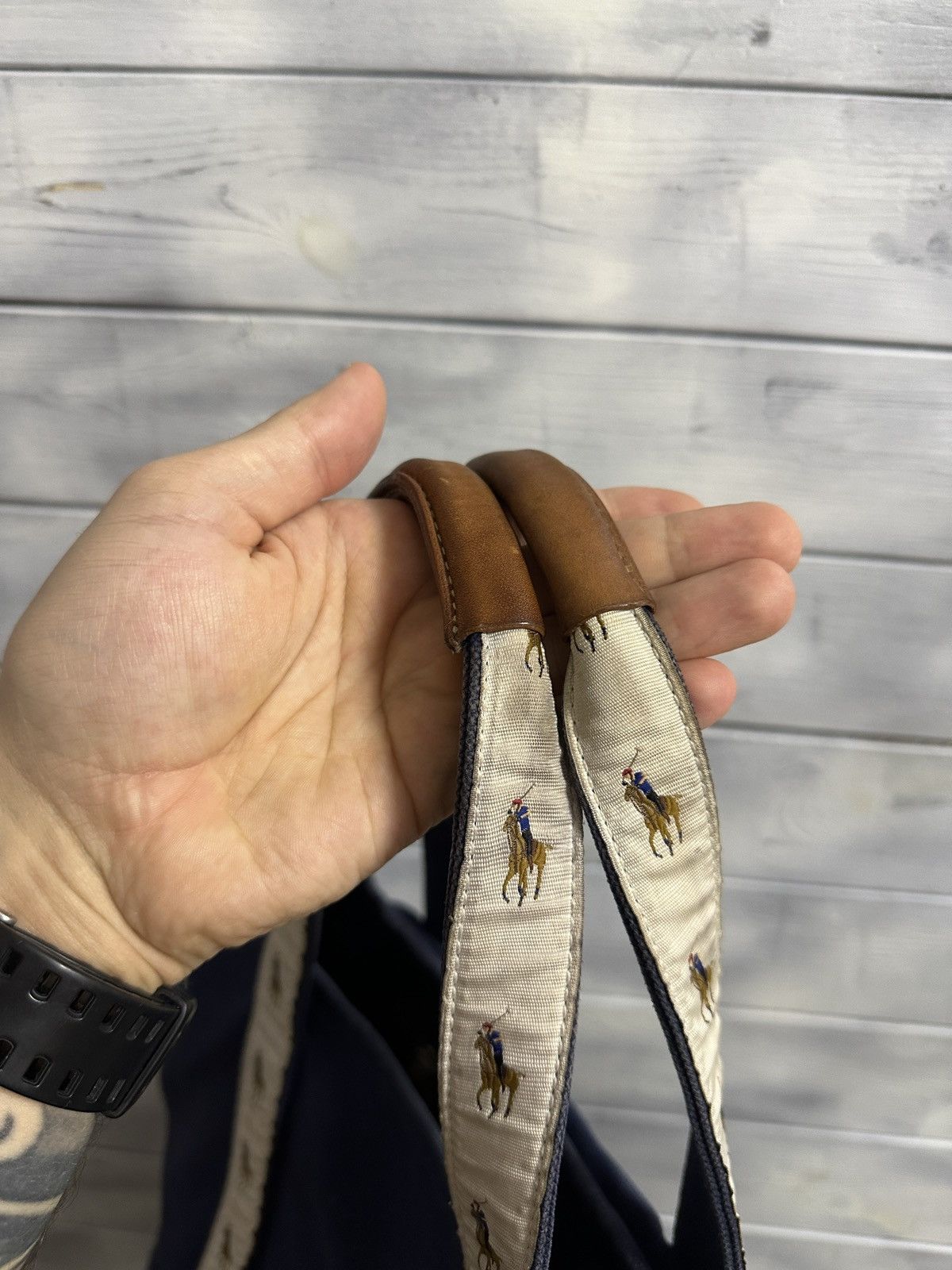 Ralph Lauren × Vintage Rare Bag Ralph Lauren Multilogo Luxury. Size ONE SIZE - 12 Thumbnail