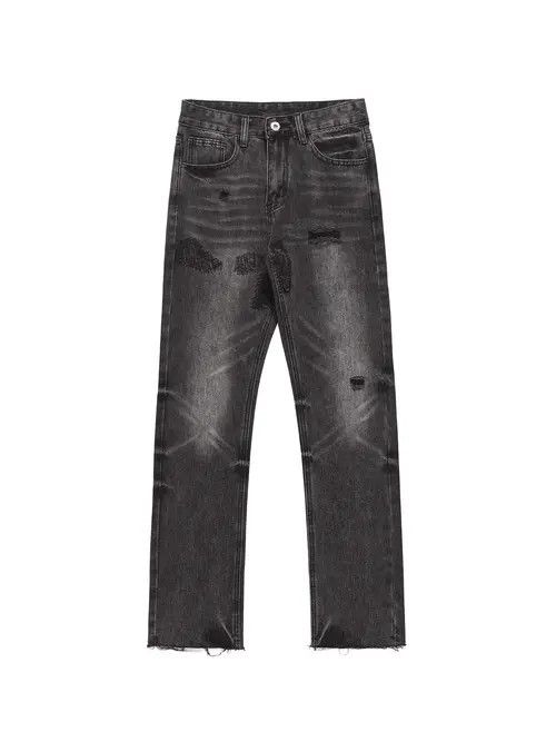 VIBE damaged grunge washed faded jeans Size US 30 / EU 46 - 5 Thumbnail