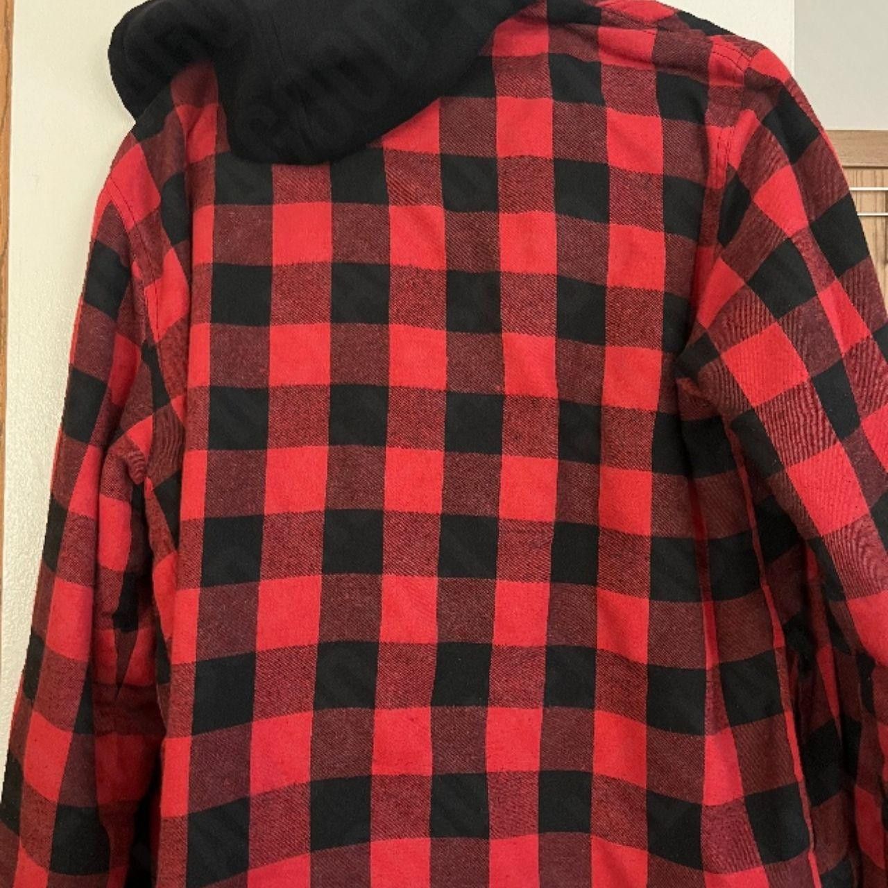 Other Generic Hooded Flannel Jacket Size US L / EU 52-54 / 3 - 3 Thumbnail