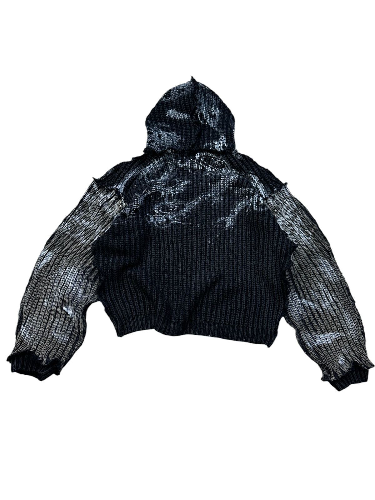Hysteric Glamour × If Six Was Nine ARCHIVE PRINTED HOODIE L.G.B. Style SWEATER RIPPED Size US L / EU 52-54 / 3 - 8 Thumbnail