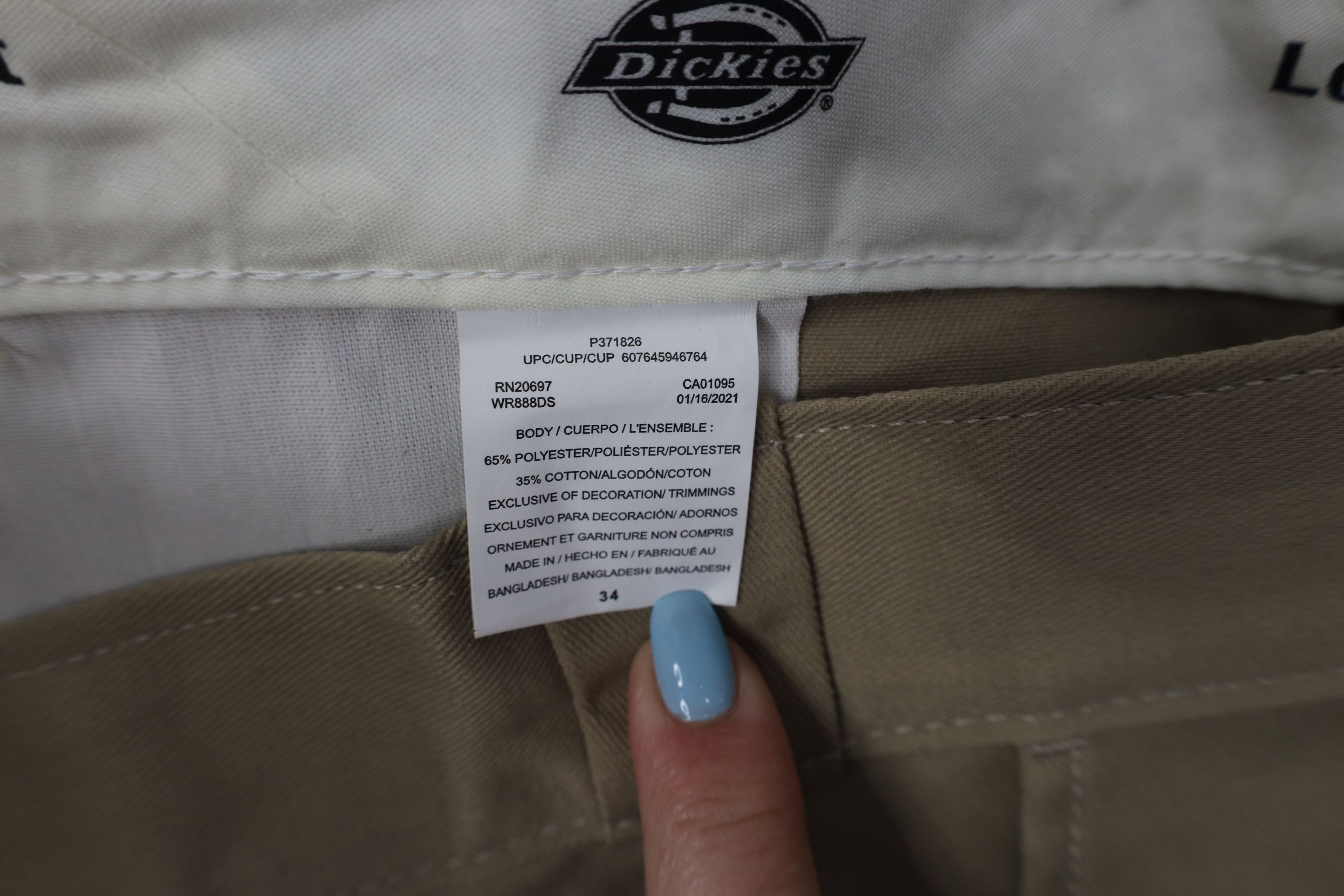 Dickies Deadstock Vintage Y2K Dickies Baggy Cargo Shorts Khaki Brown Size US 34 / EU 50 - 6 Thumbnail