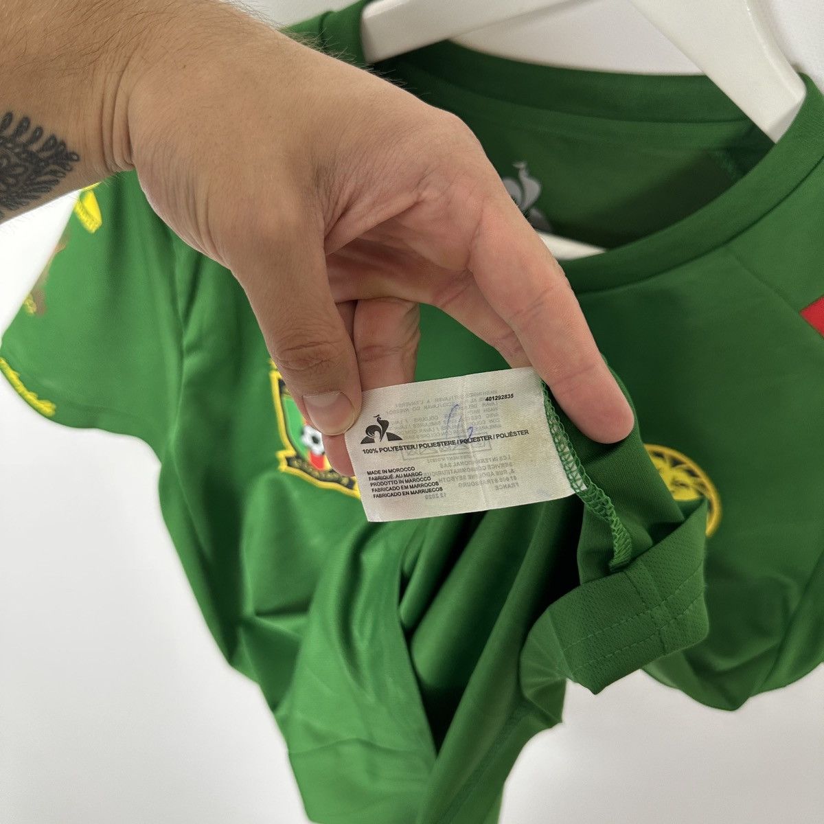 Other Cameroon Qatar 2022 Home Jersey rare Le Coq Sportif y2k og Size US S / EU 44-46 / 1 - 8 Thumbnail