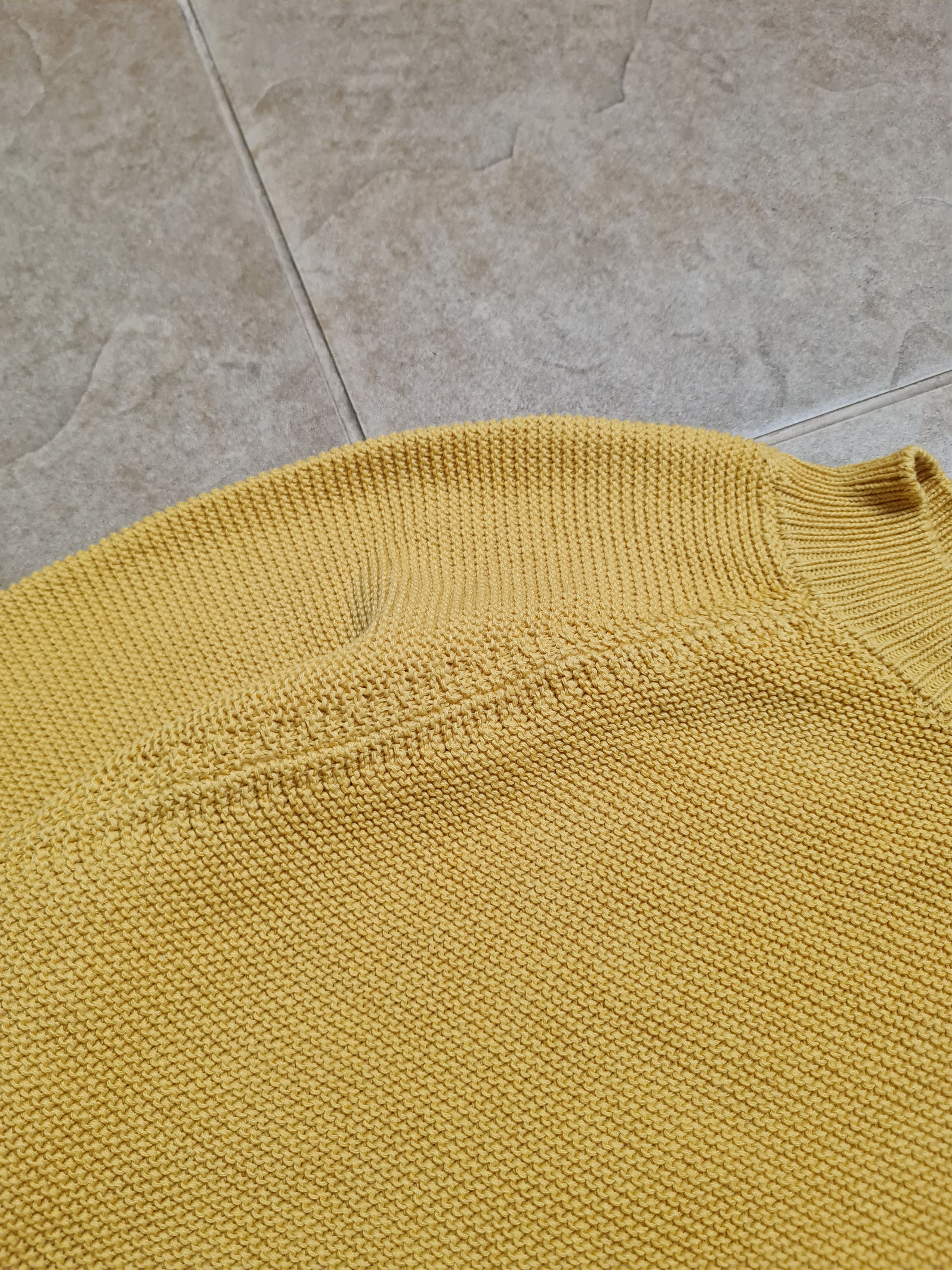 Max Mara Weekend Max Mara Womens Yellow Knit Sweater Raglan Sleeve Size M / US 6-8 / IT 42-44 - 12 Thumbnail
