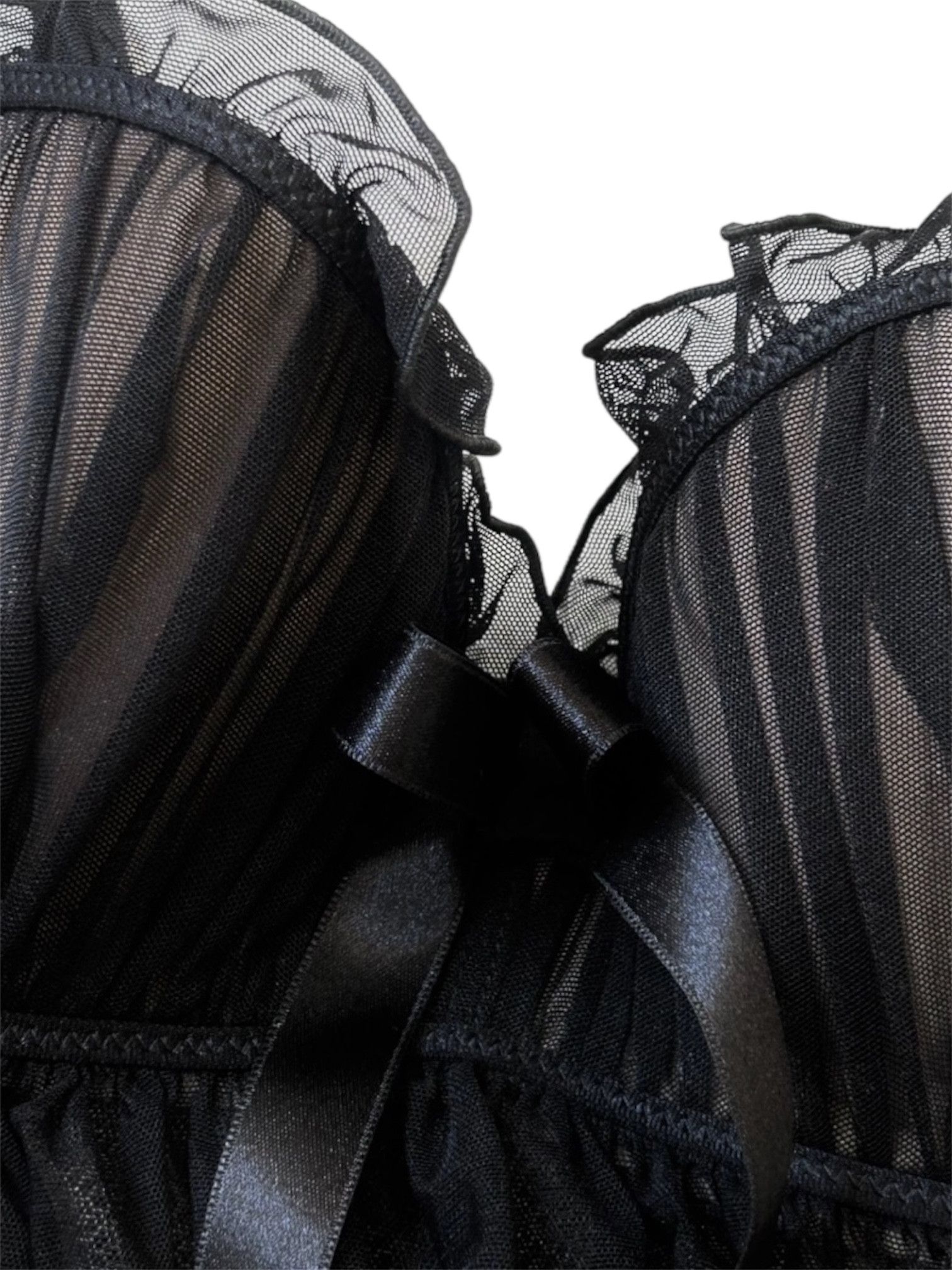 Chantal Thomass Chantal Thomass archive sheer ruffle bustier 2006 Size ONE SIZE - 6 Thumbnail