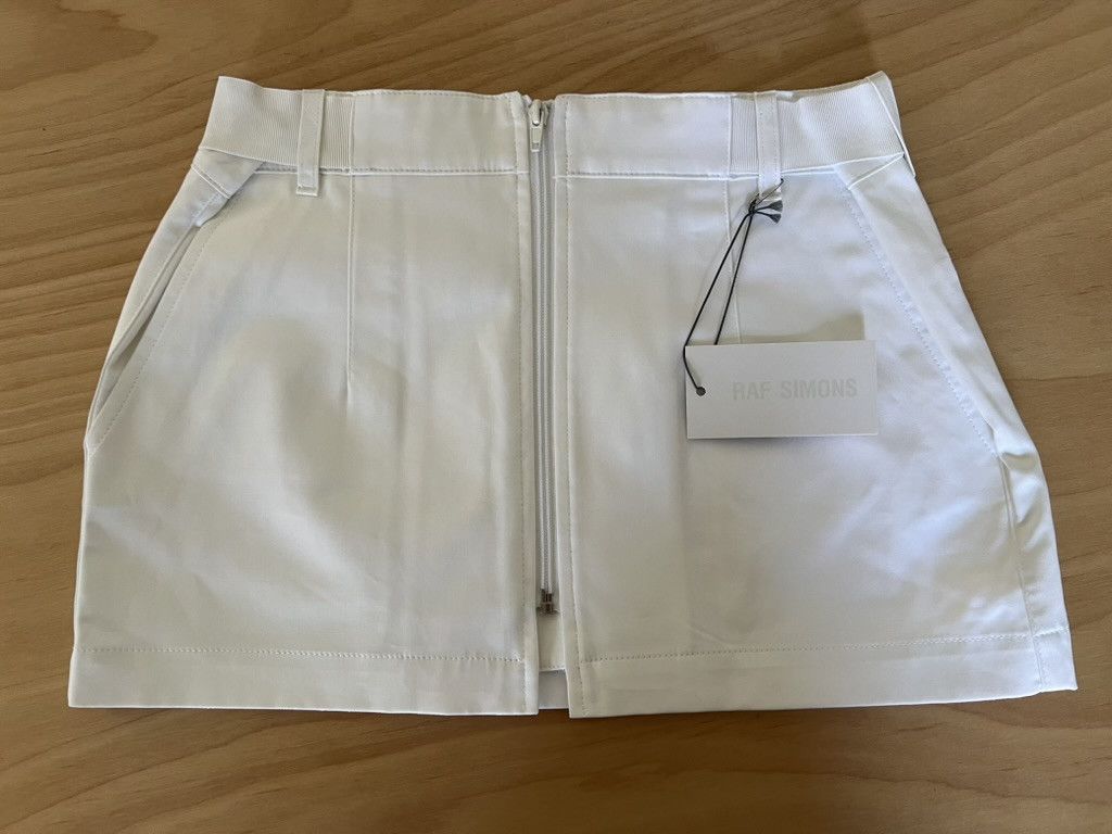 Raf Simons Men's white skirt miniskirt Size US 32 / EU 48 - 2 Thumbnail