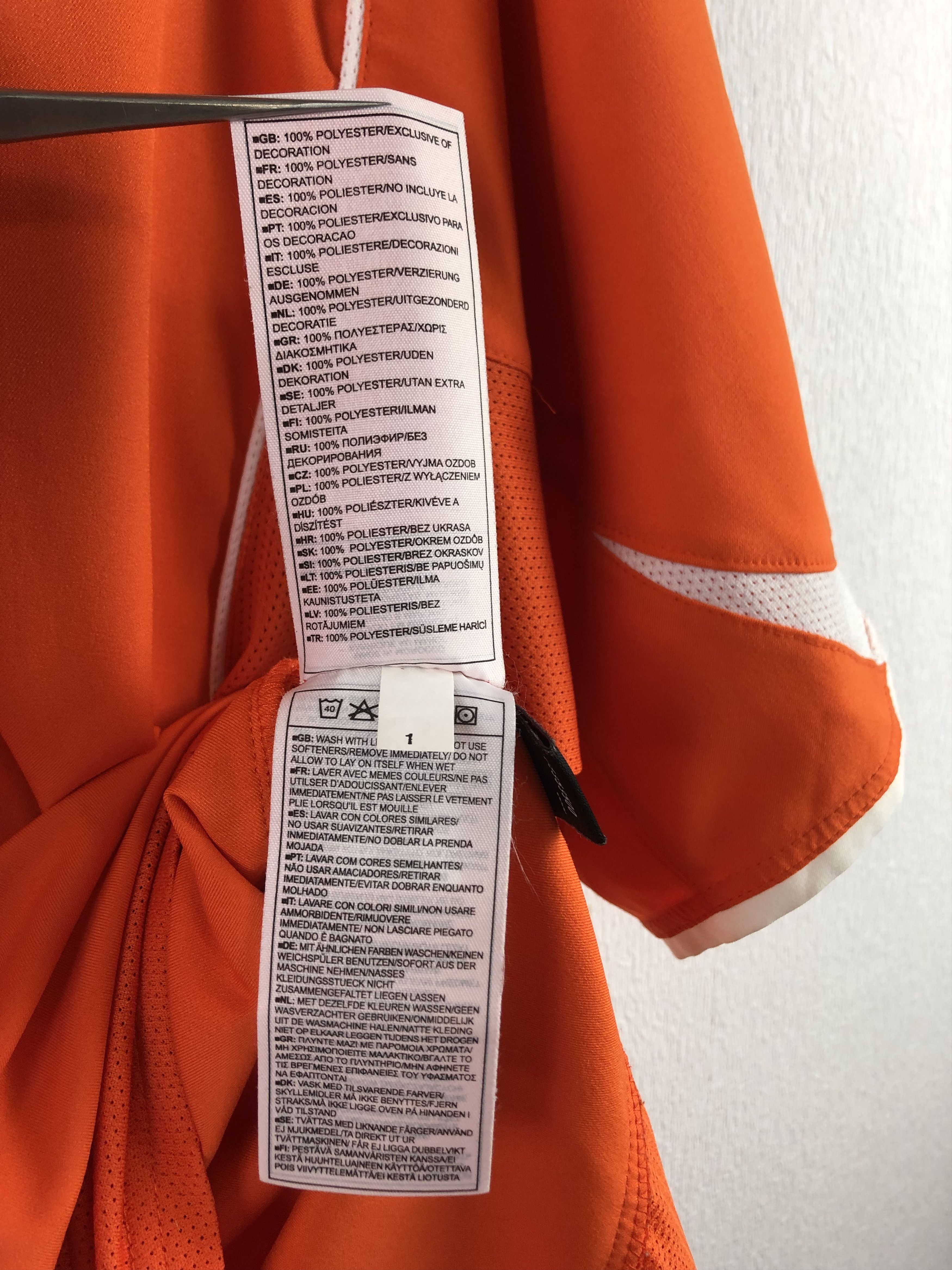 Nike × Vintage Netherlands football shirt 2004 Soccer Nike Jersey Holland Size US L / EU 52-54 / 3 - 10 Thumbnail