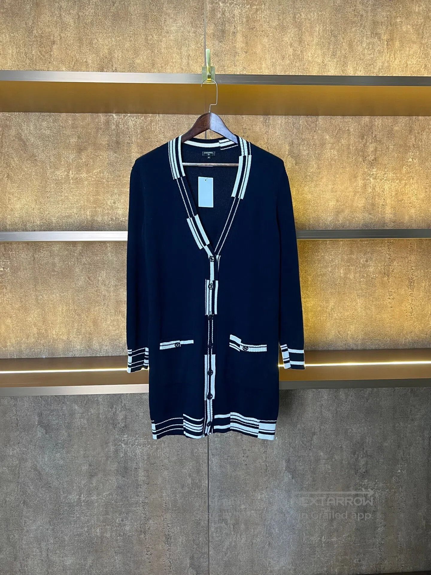 Chanel Chanel Cashmere Knit Cardigan| Size US XXS / EU 40 - 1 Thumbnail