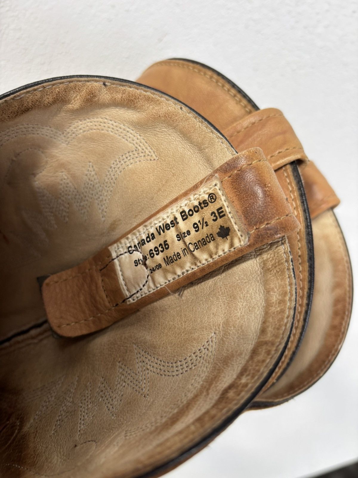 Kapital Tan leather Canada west cowboy boots Size US 9.5 / EU 42-43 - 5 Thumbnail
