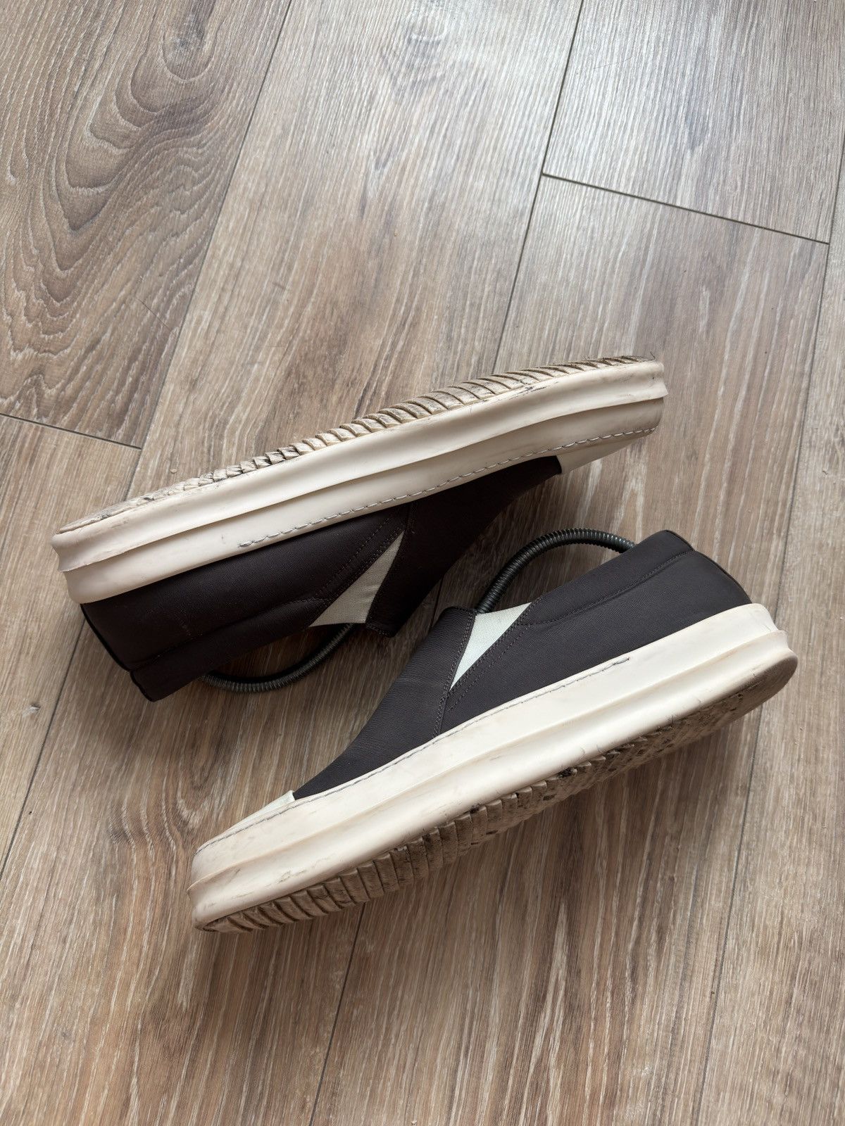 Rick Owens Rick Owens Drkshdw Slip-On Sneakers Size US 12 / EU 45 - 3 Thumbnail